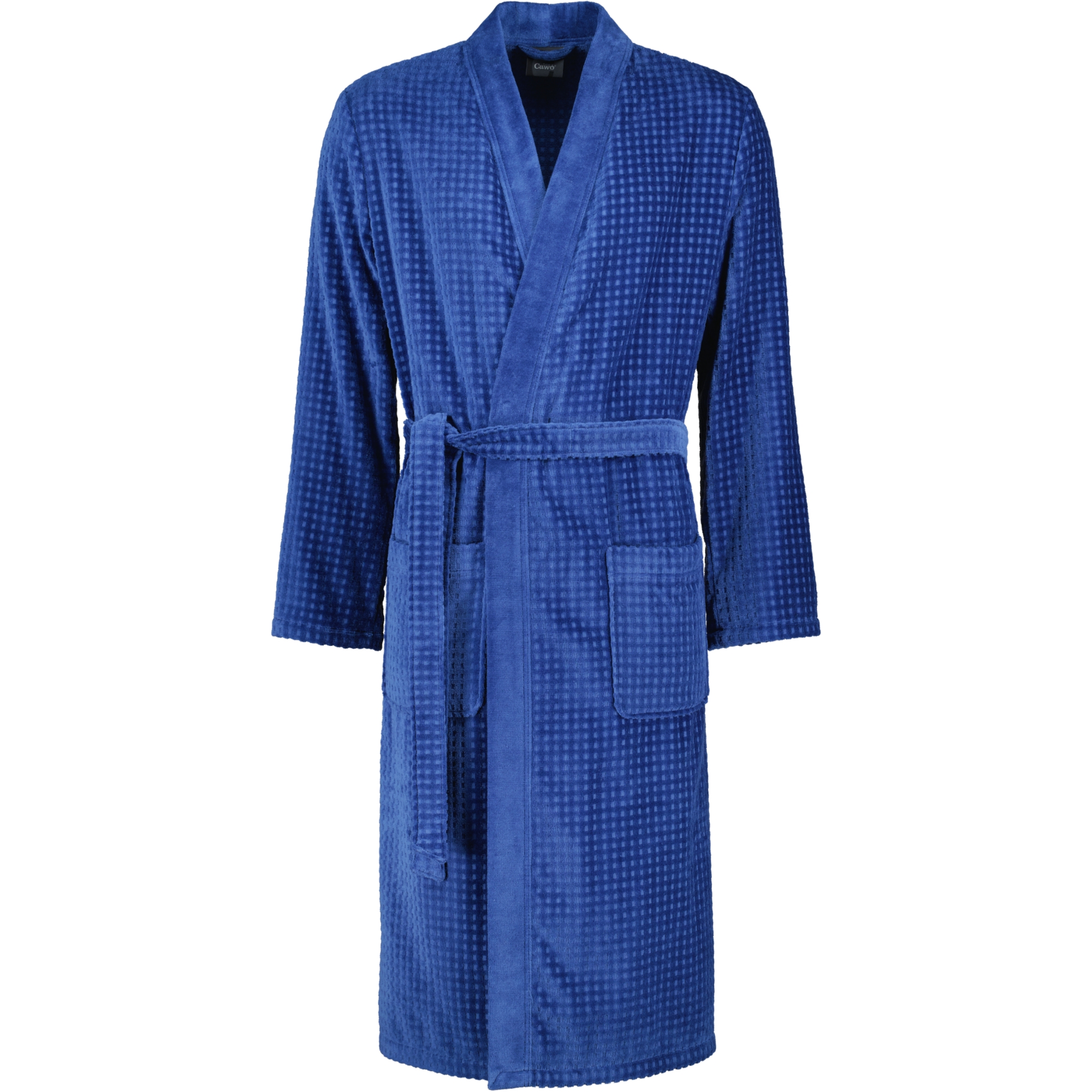 Cawö Bademäntel Herren Kimono 3714 saphir - 166
