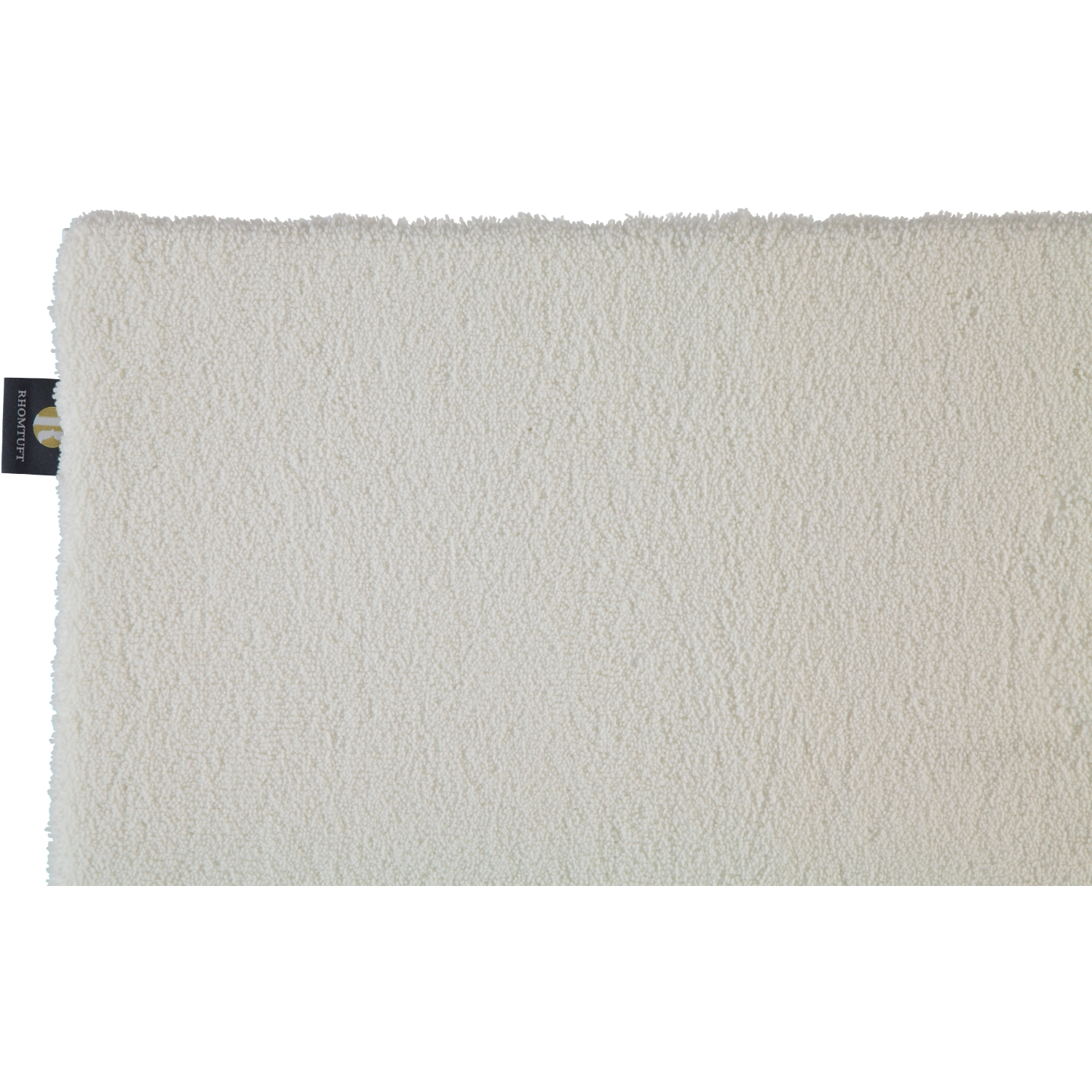 Rhomtuft - Badteppiche Square - Farbe: weiss - 01 - 80x160 cm