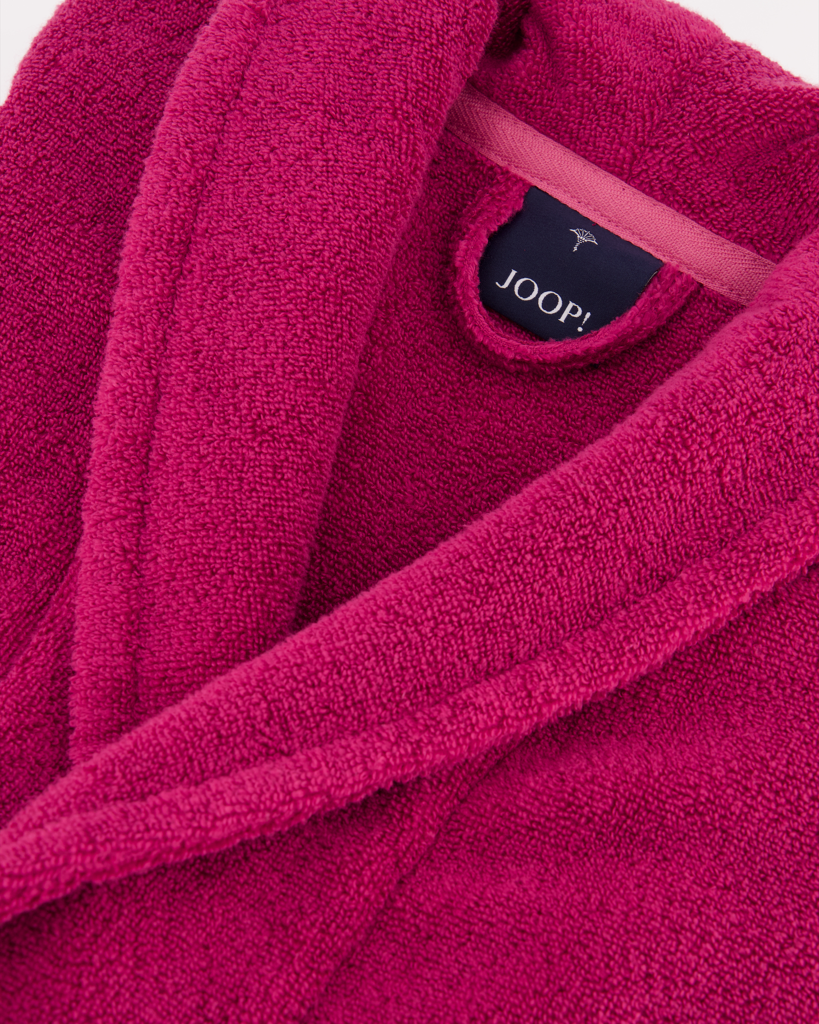 JOOP! Damen Bademantel - Schalkragen 1650 - Farbe: Beere - 207 - XL