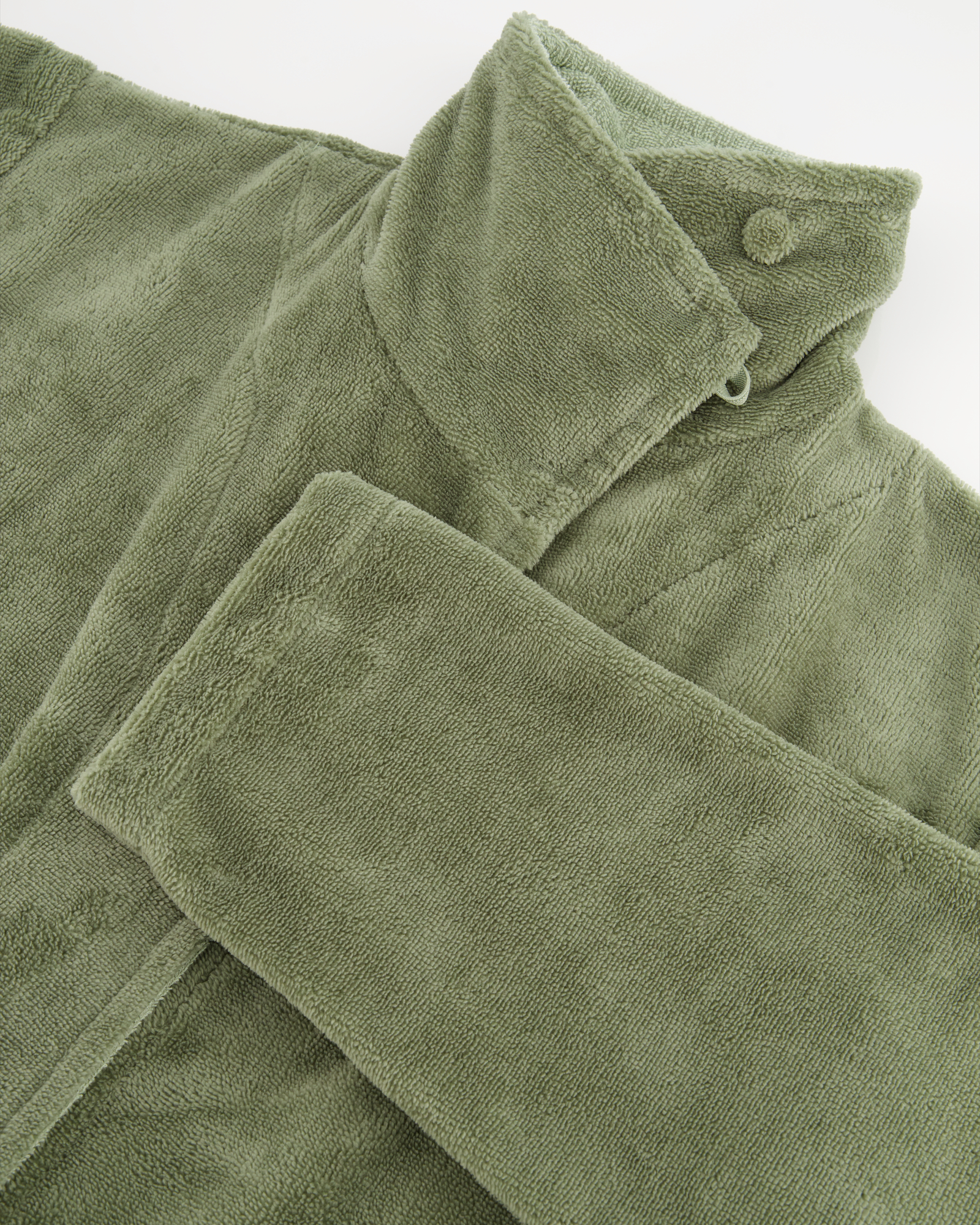 Vossen Bademäntel Damen Stehkragen Andorra detox green/eukalyptus - 0002