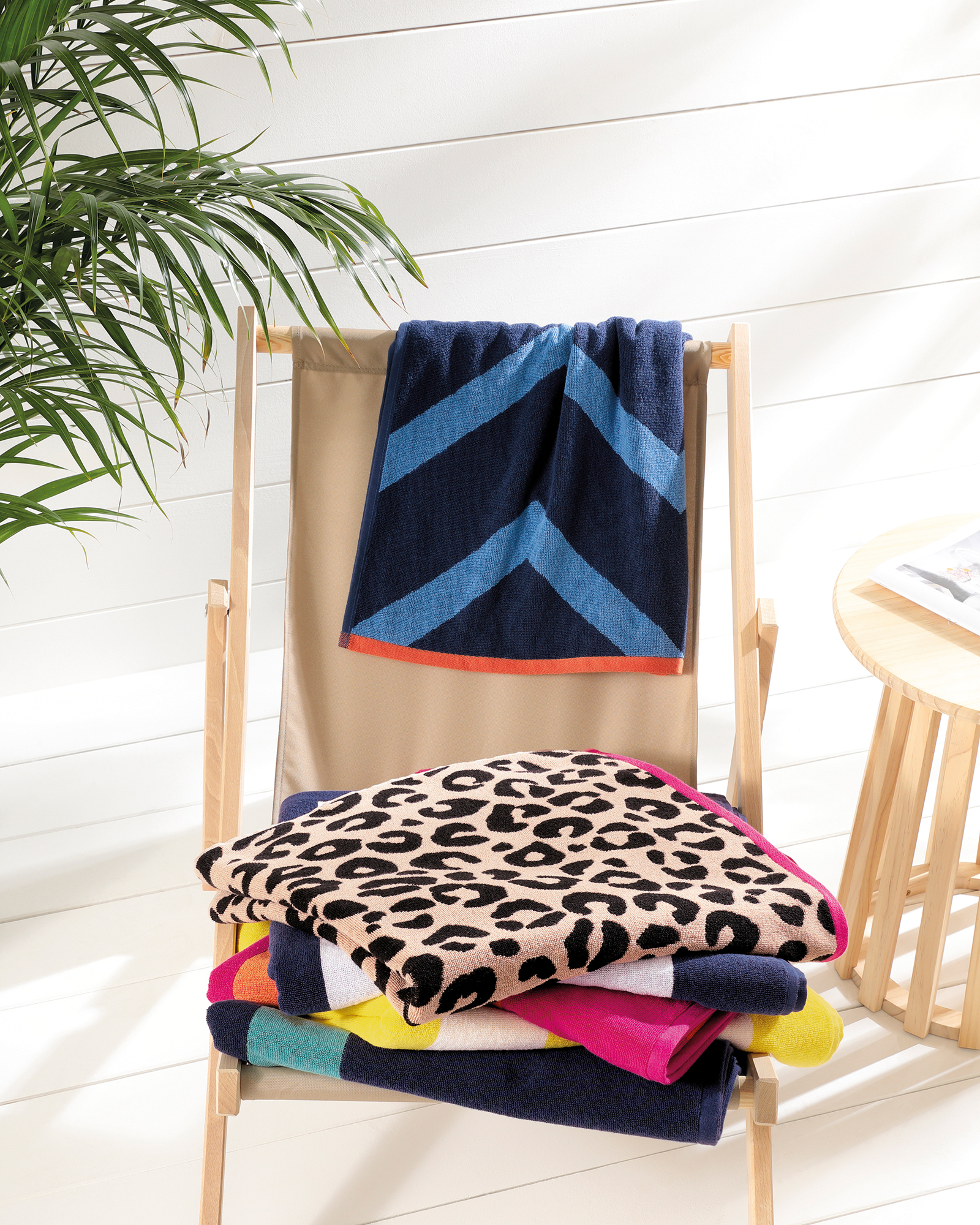 Cawö Home Strandtücher Beach Stripes 5582 navy -16 - 90x180 cm