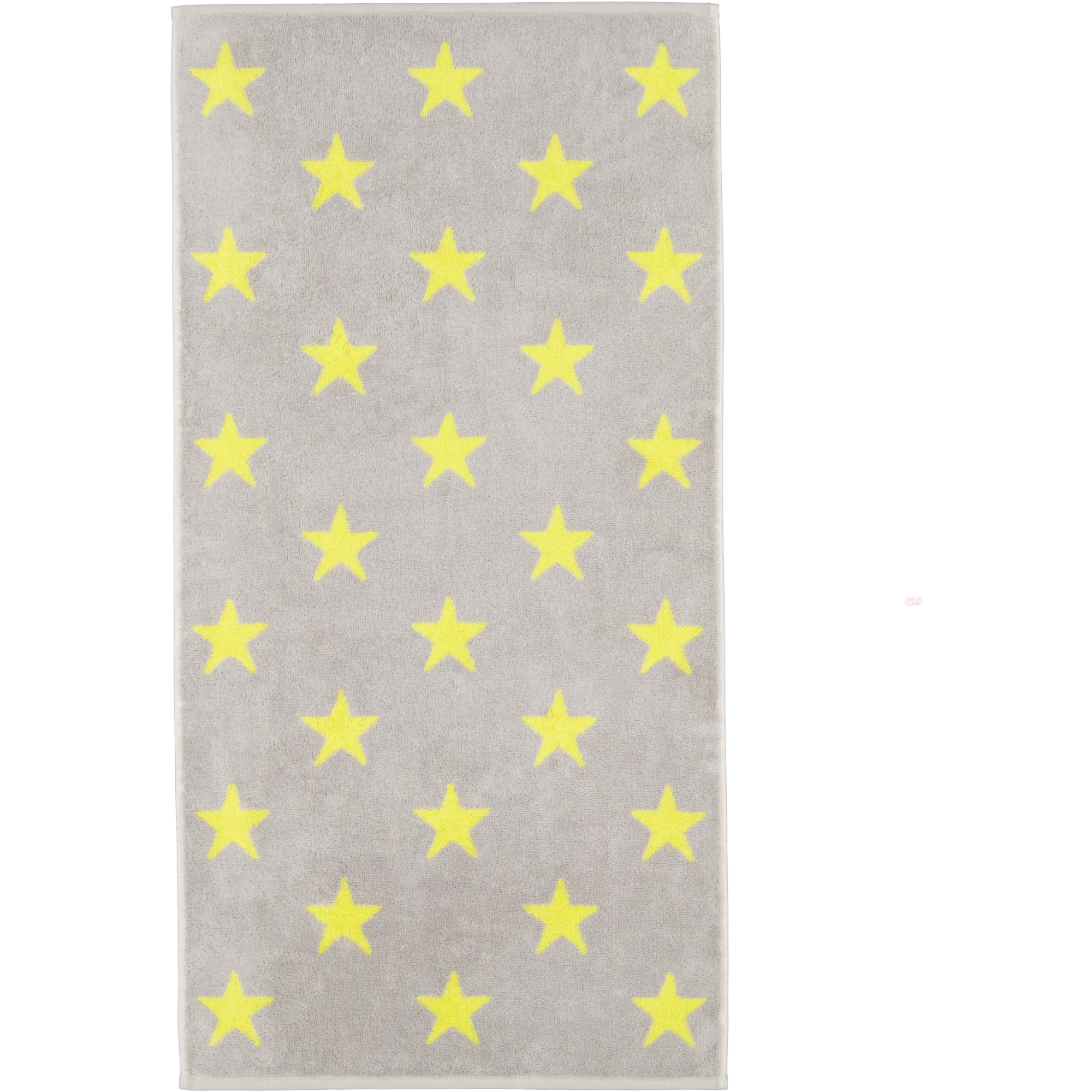 Cawö Handtücher NEW STARS Sterne groß 6260 platin/lime - 75