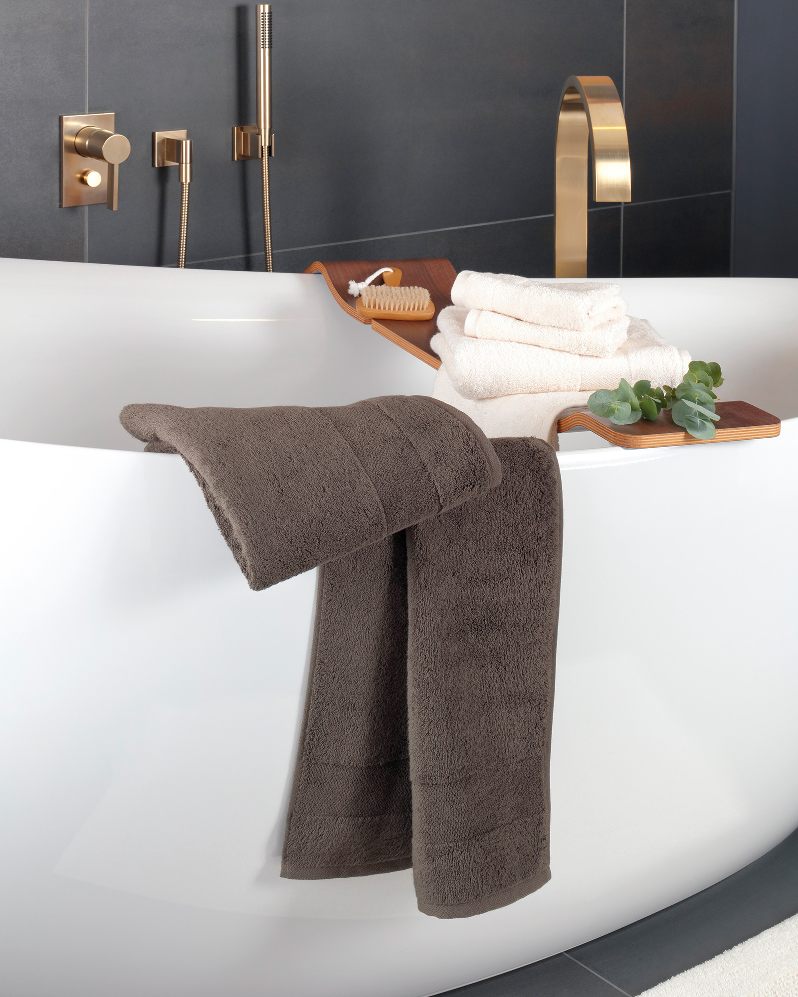 Villeroy & Boch Handtücher One 2550 chocolate - 397