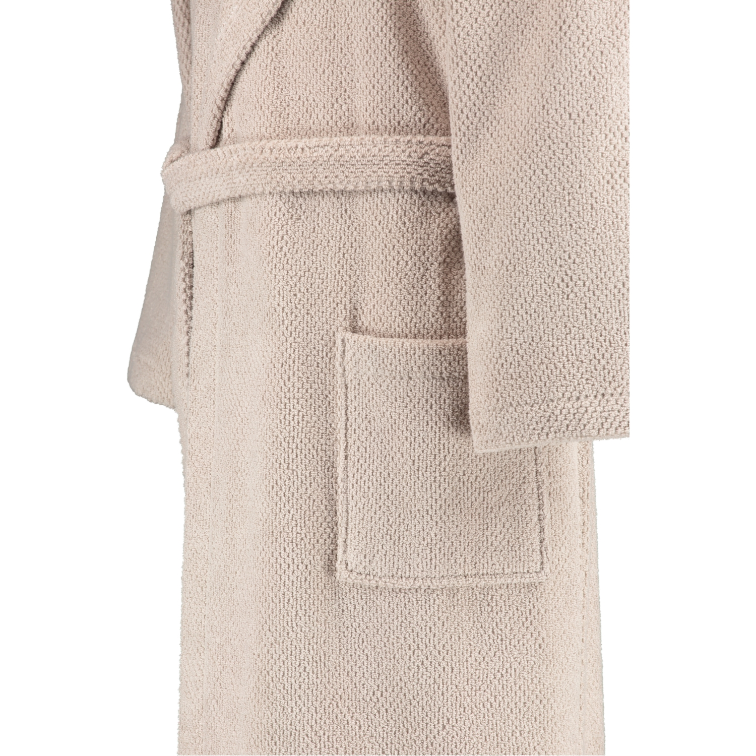 Rhomtuft RHOMTUFT Bademäntel unisex Kapuze Baronesse stone - 320