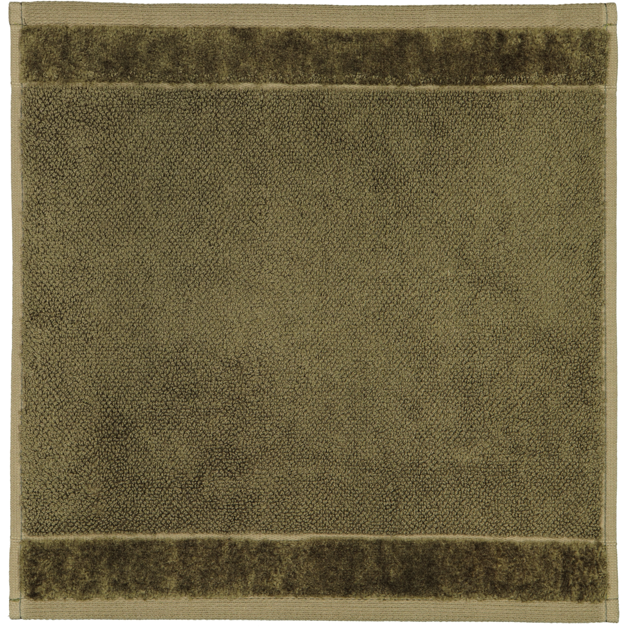 Möve Handtücher Bamboo luxe olive - 670 - Seiflappen 30x30 cm