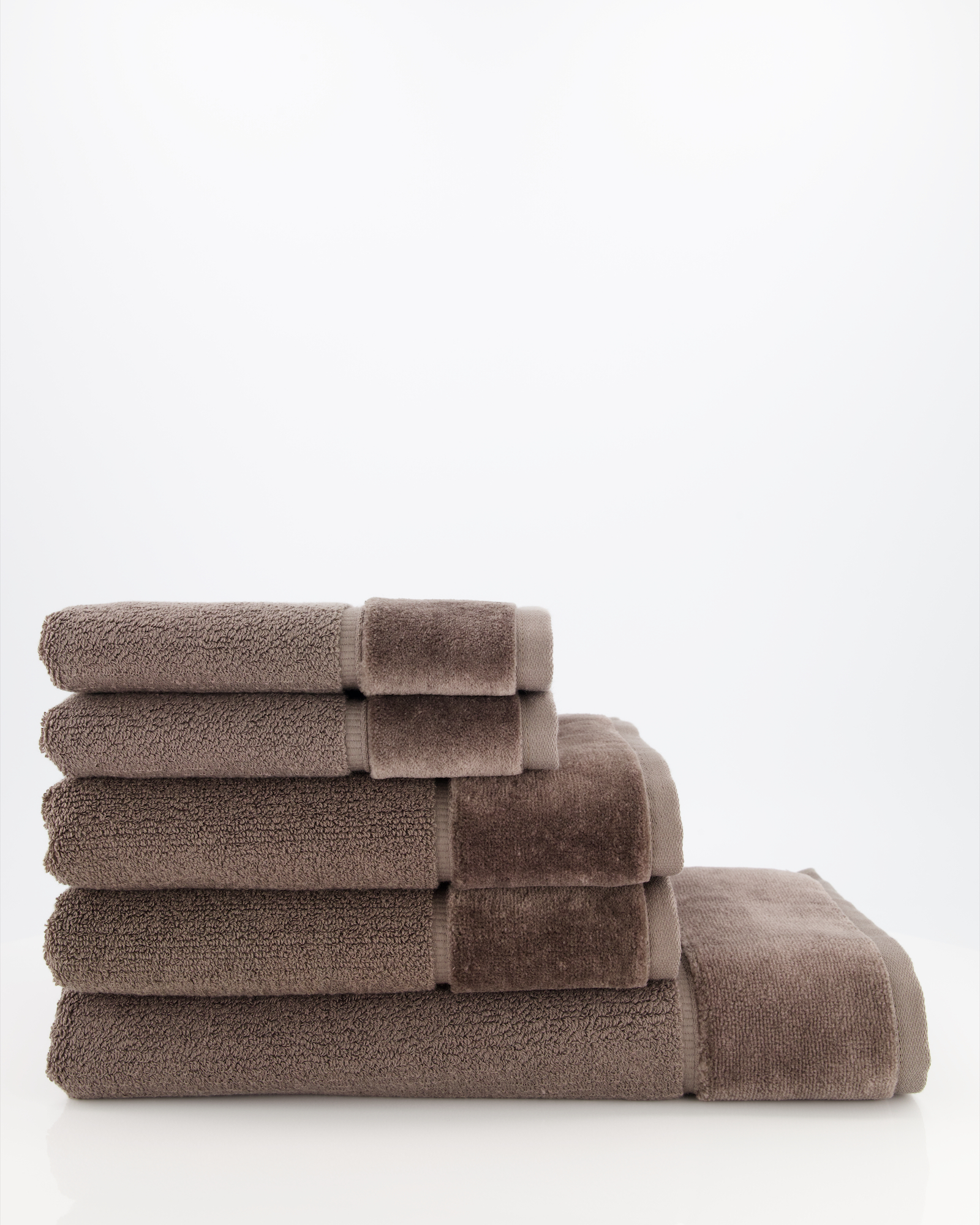 Vossen Handtücher Pure toffee - 6810 - Waschhandschuh 16x22 cm
