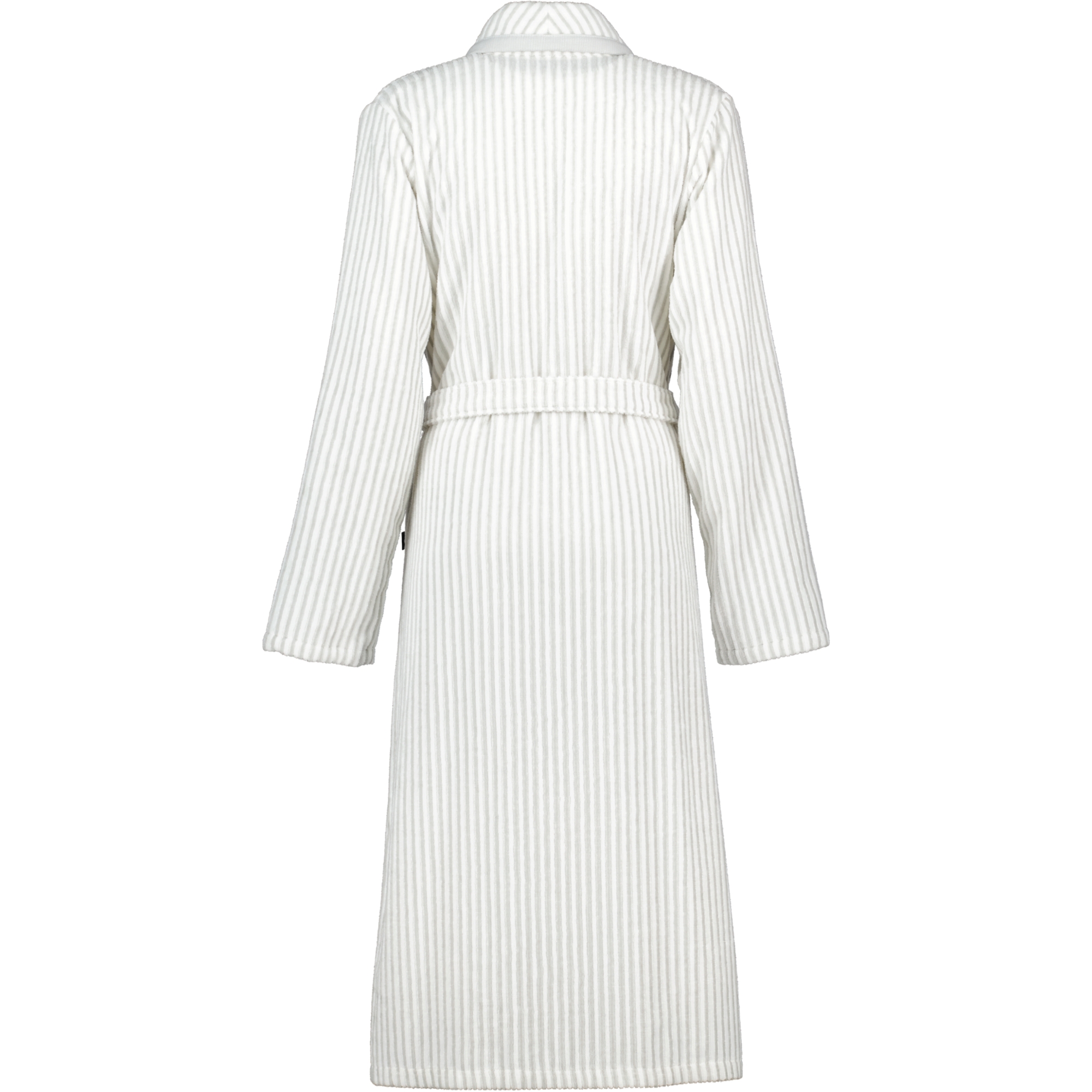Cawö Bademäntel Damen Schalkragen 3423 weiss-silber - 76