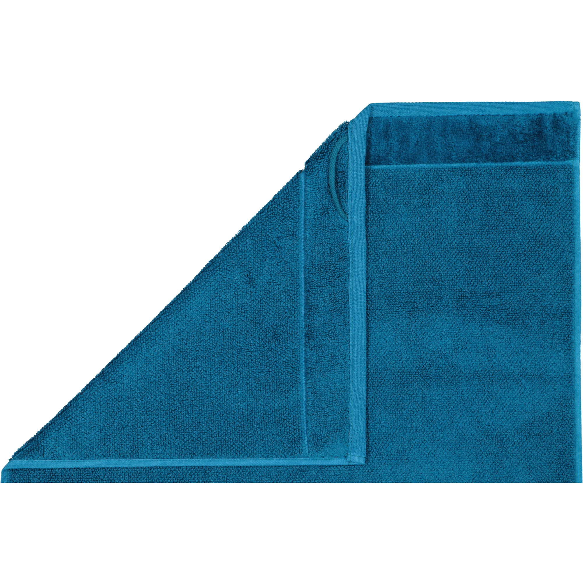 Möve Bamboo Luxe - Farbe: deep lake - 386 (1-1104/5244) - Seiflappen 30x30 cm