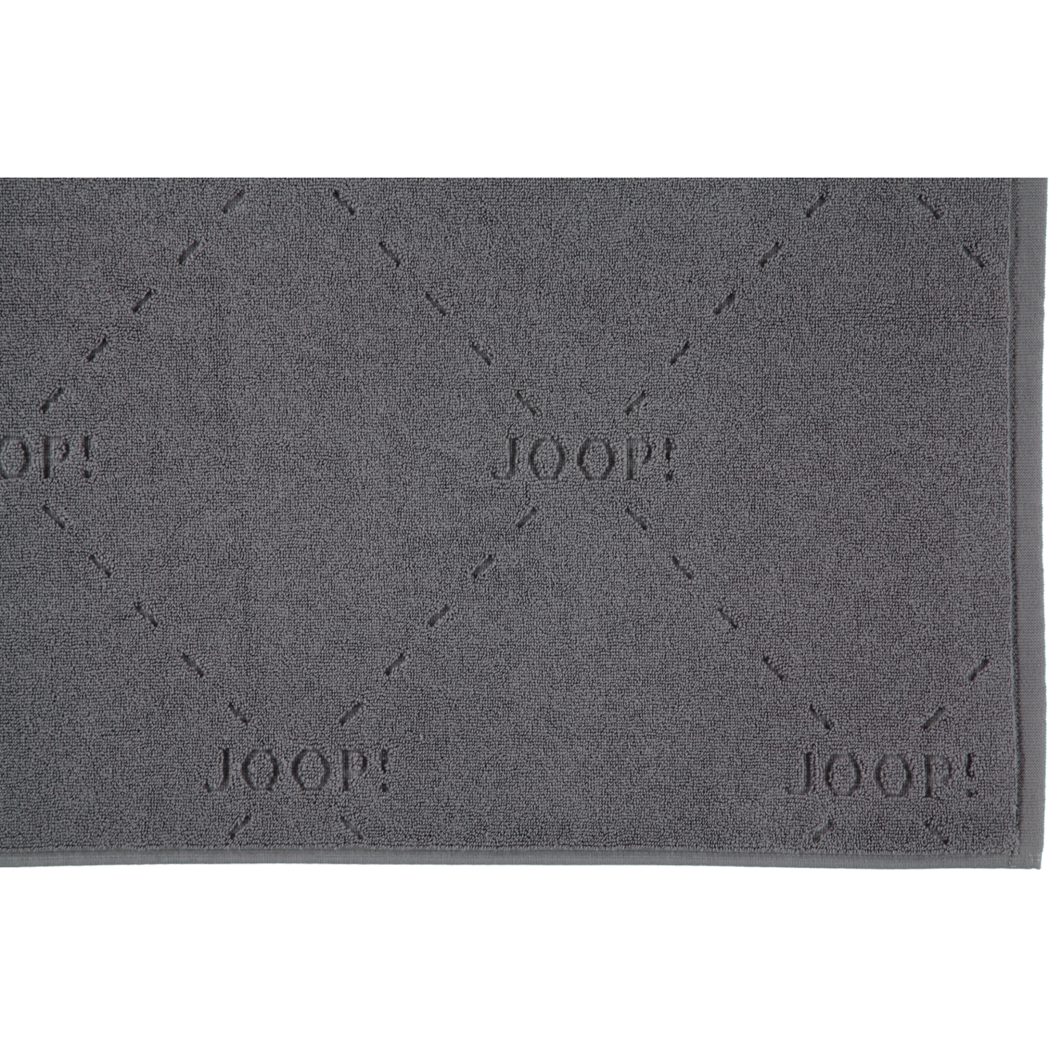 JOOP! Badematten Dash 73 light anthrazit - 413