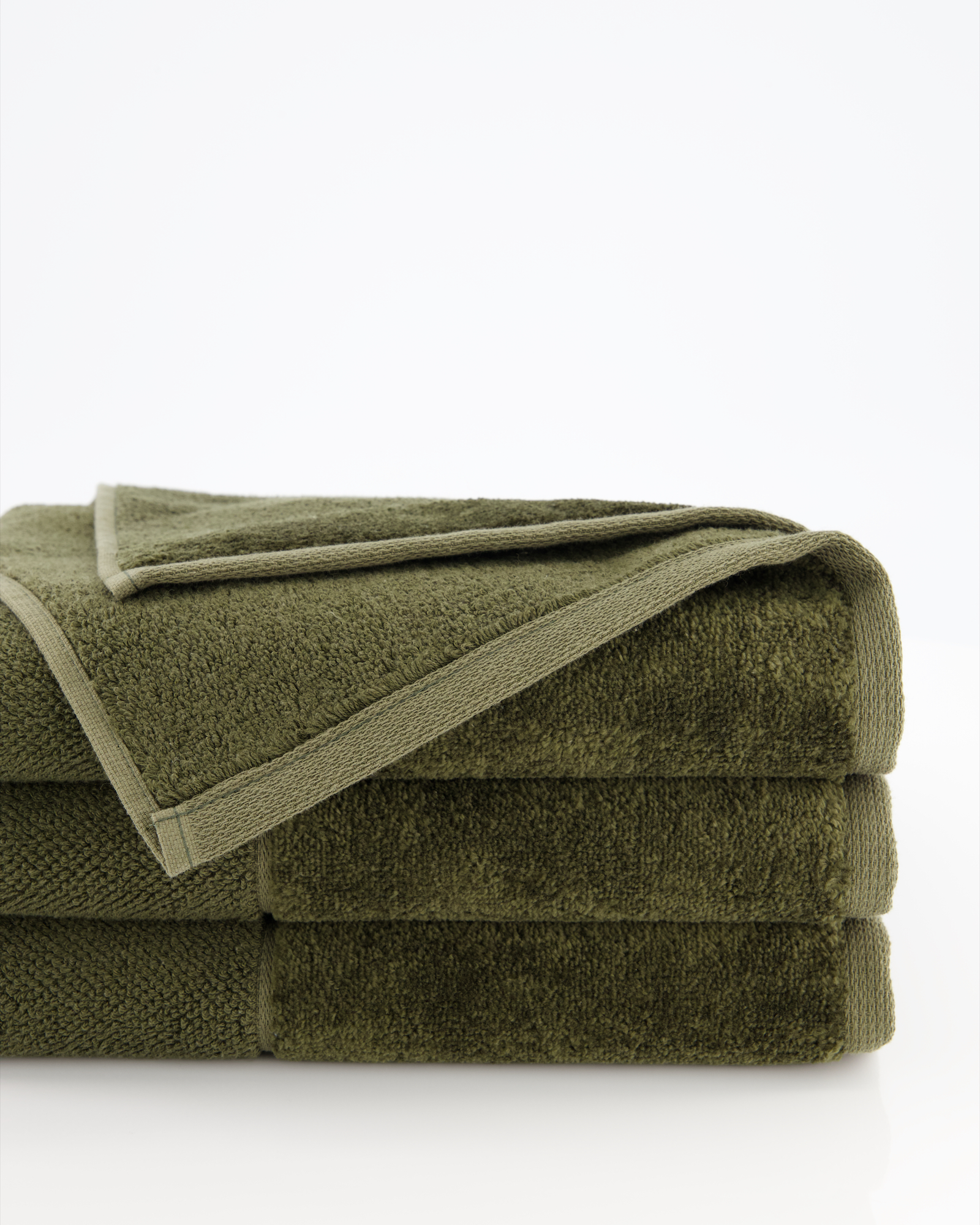 Möve Handtücher Bamboo luxe olive - 670 - Seiflappen 30x30 cm