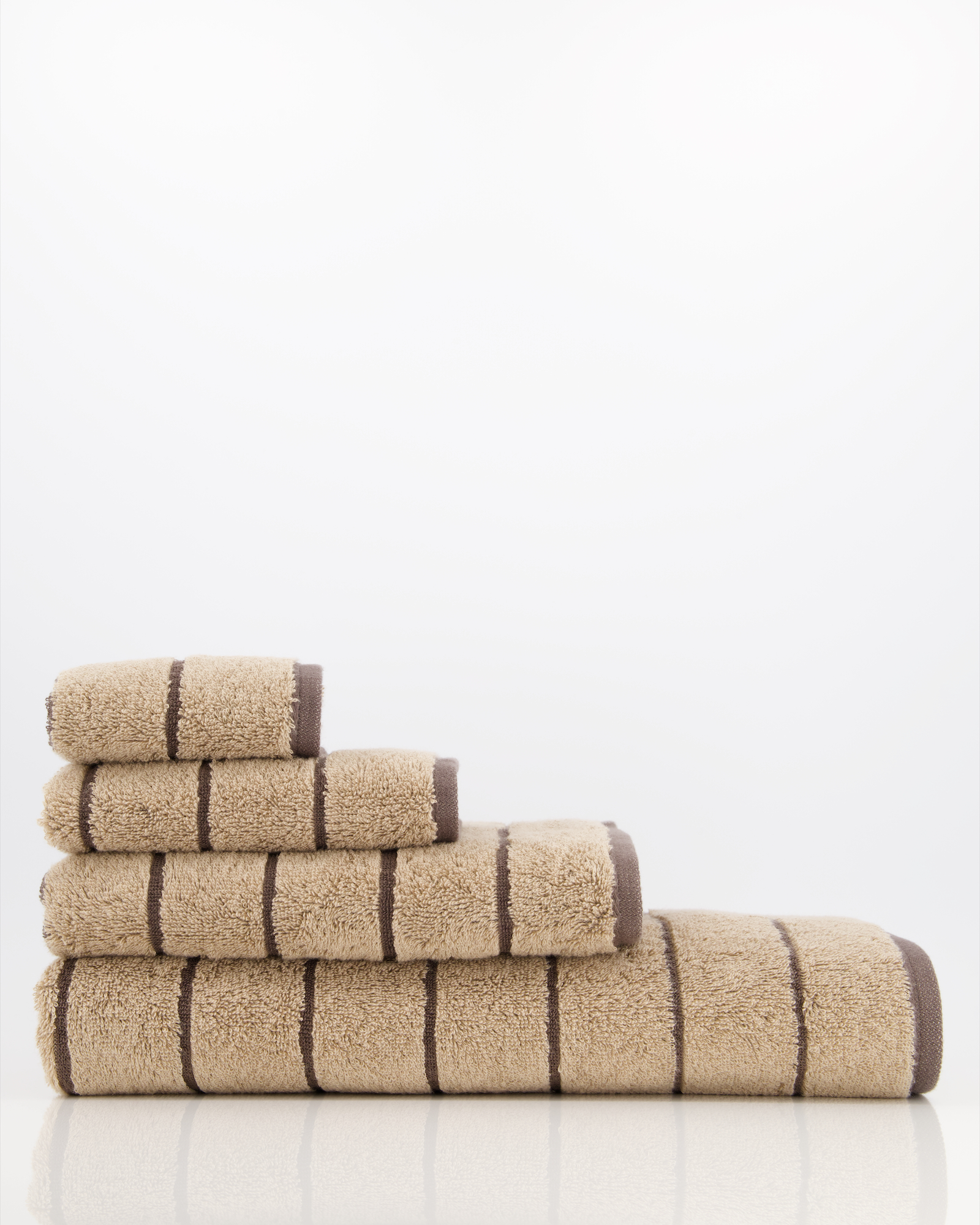 Cawö Handtücher Balance Doubleface 6232 sand - 39 - Gästetuch 30x50 cm