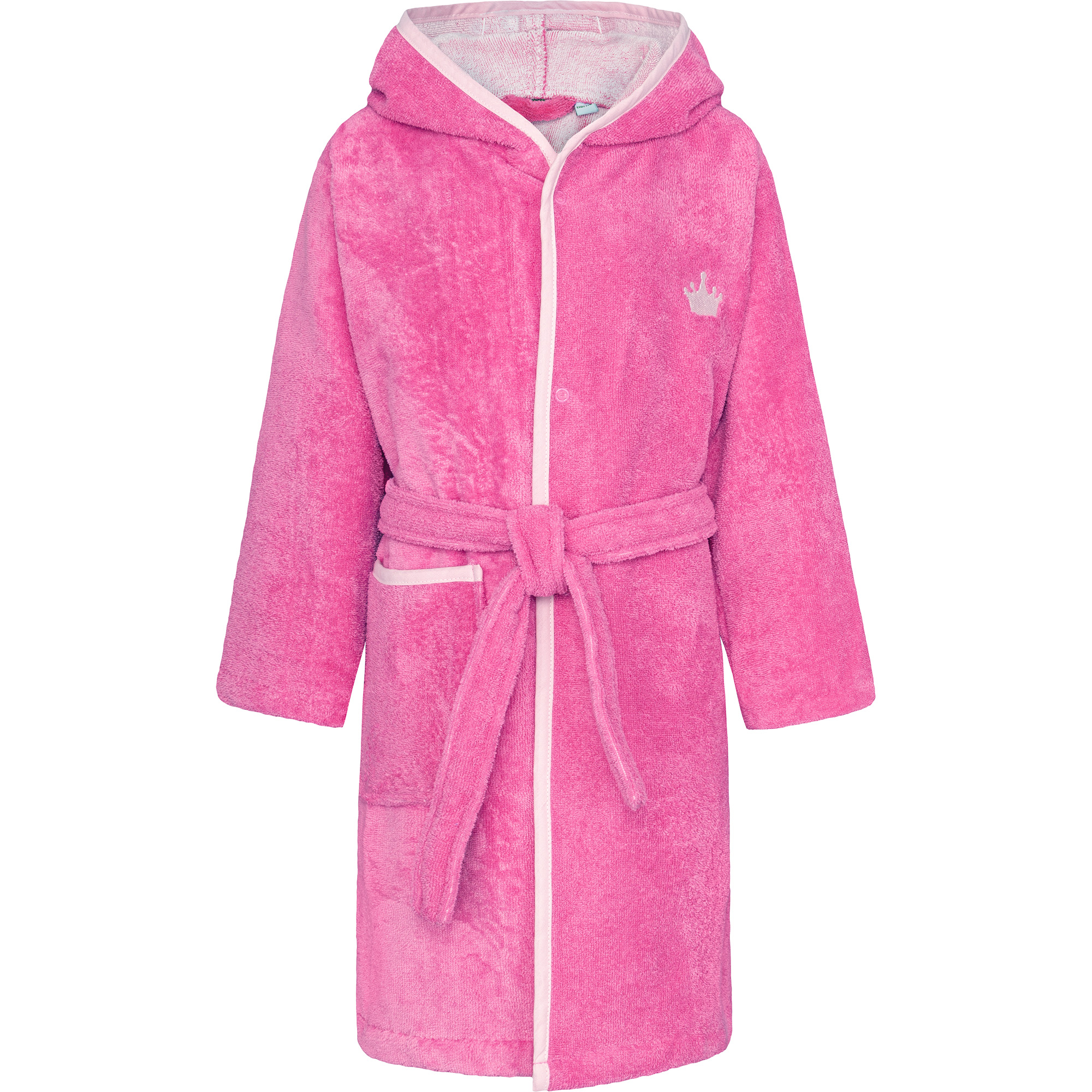 Smithy Bademäntel Kinder Schmuseflausch pink