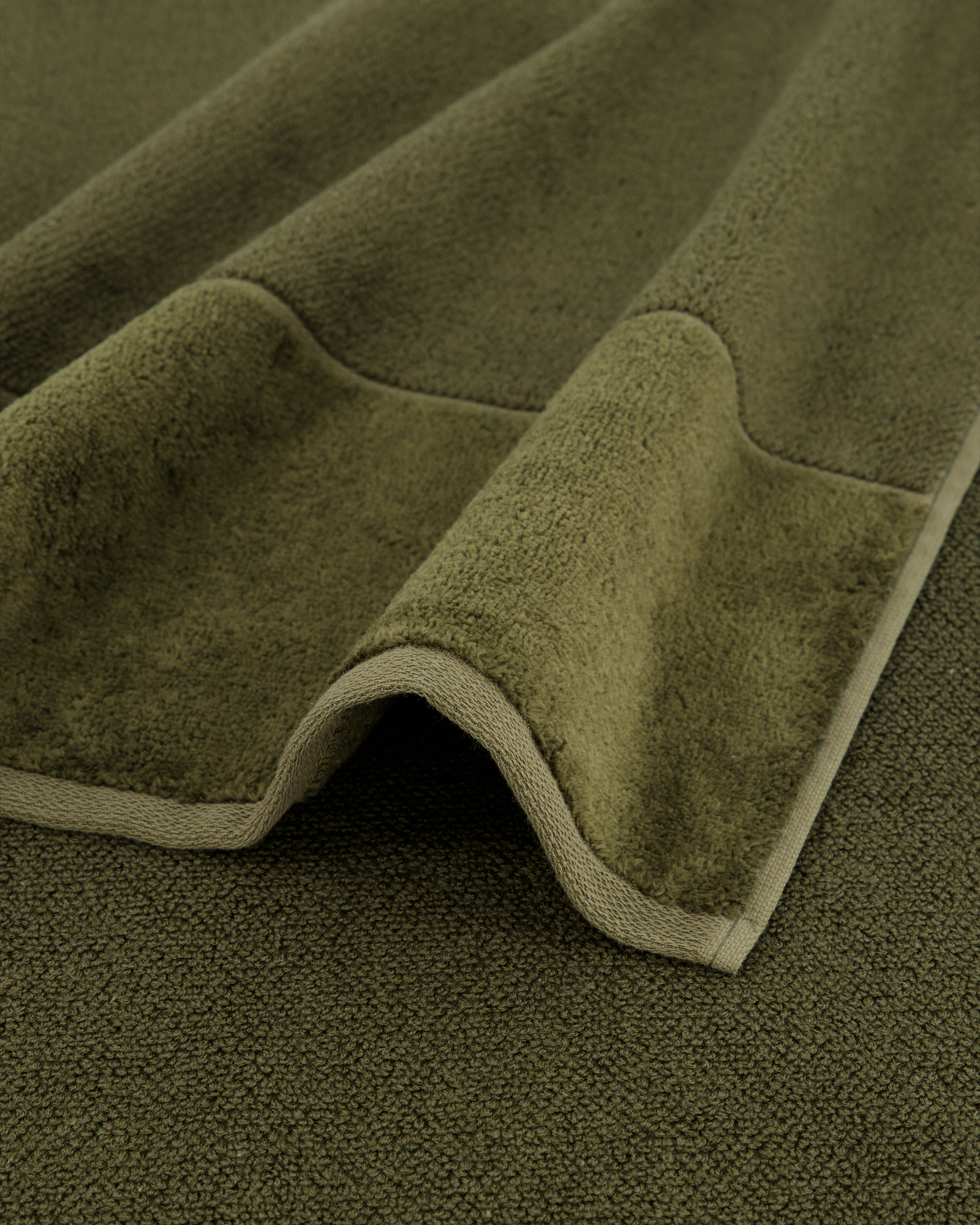 Möve Handtücher Bamboo luxe olive - 670 - Seiflappen 30x30 cm