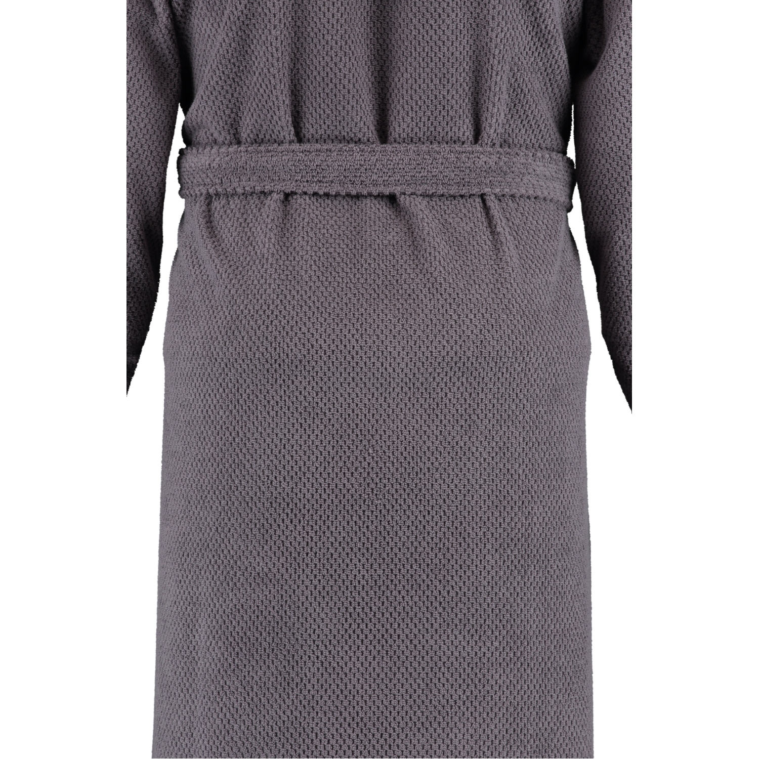 Rhomtuft RHOMTUFT Bademäntel unisex Kapuze Baronesse zinn - 02