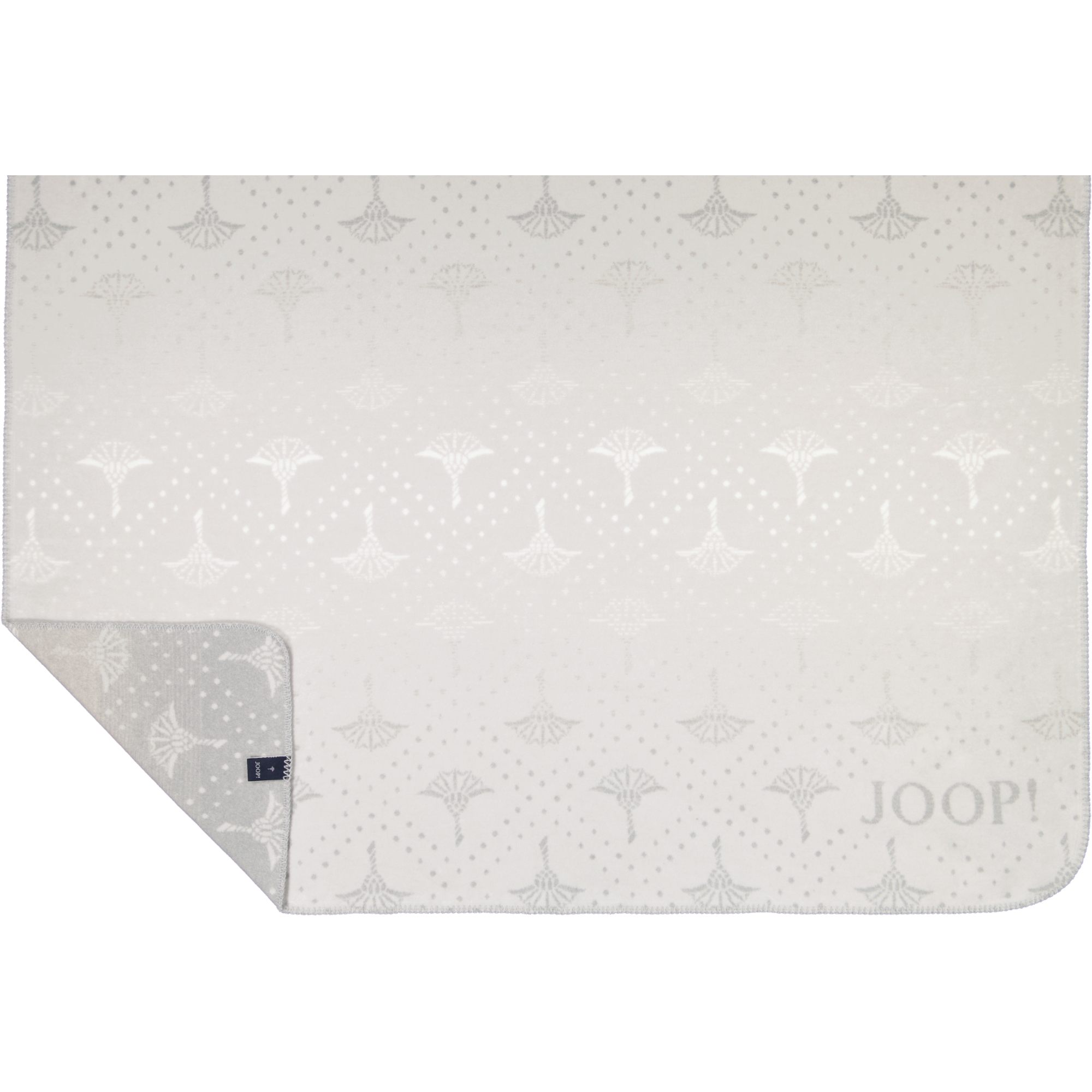 JOOP! Wohndecken Cornflower Charm Stein - 150x200 cm