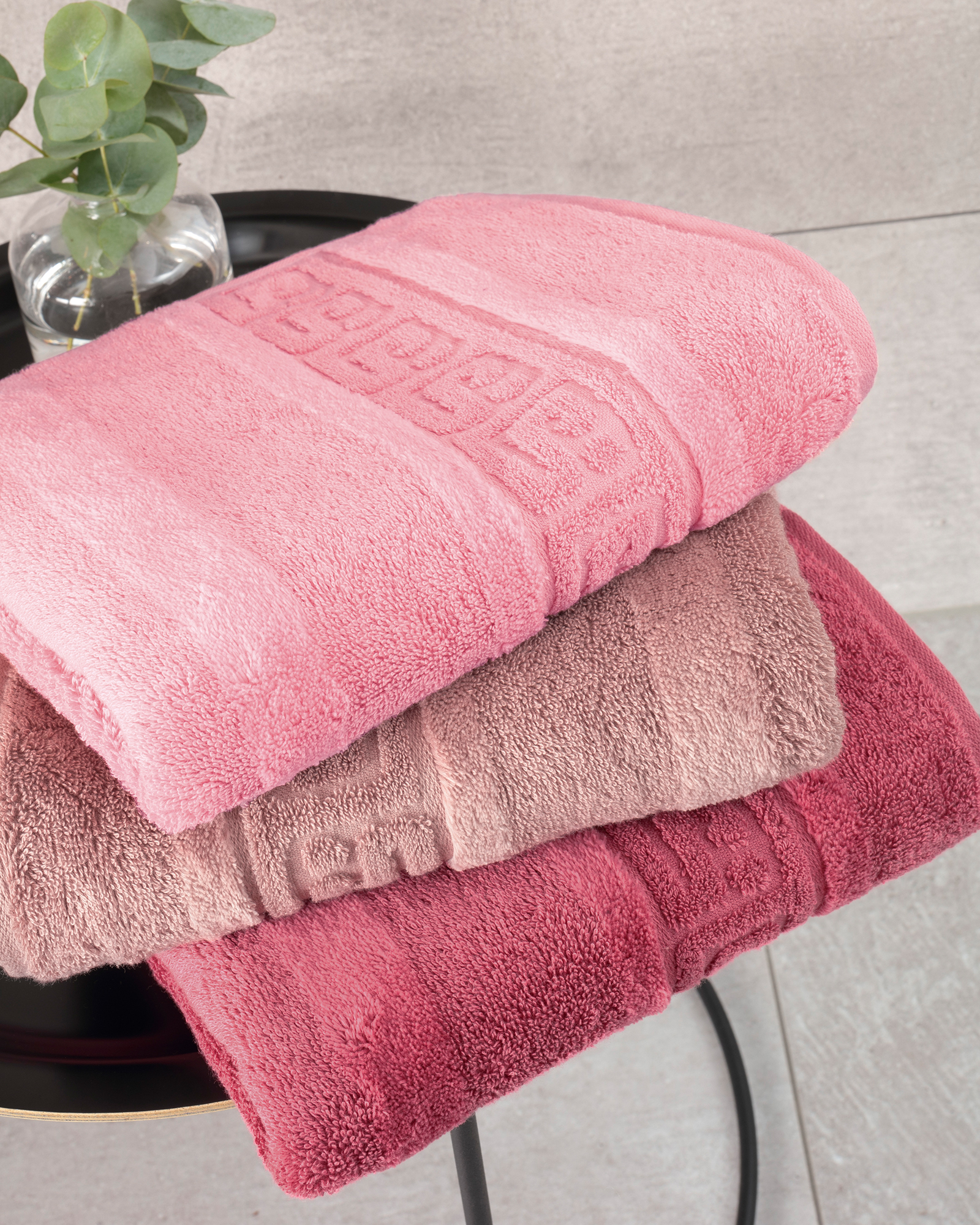Cawö - Noblesse Uni 1001 - Farbe: 271 - altrosa - Waschhandschuh 16x22 cm