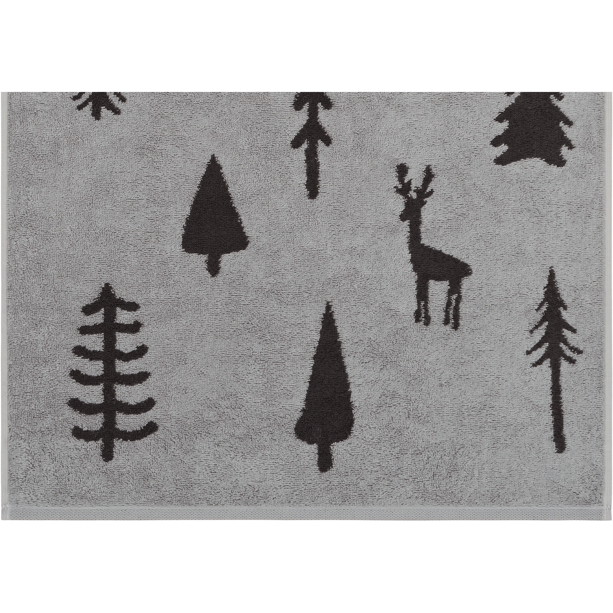 Cawö Handtücher WINTER EDITION Tannen 6273 platin/basalt - 70