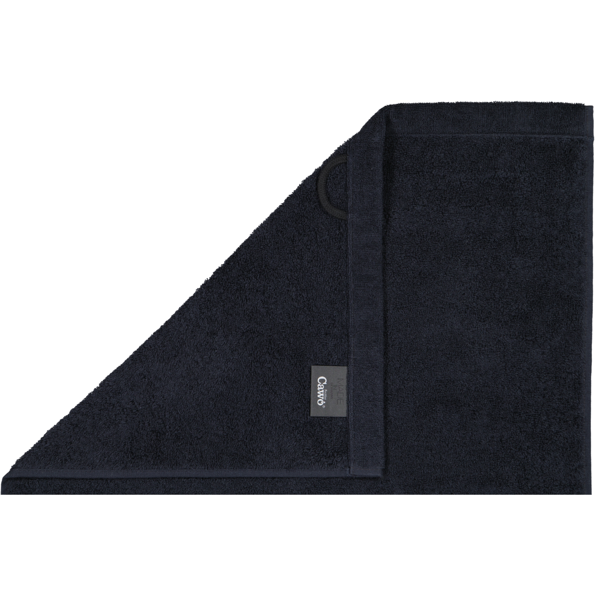 Cawö Handtücher Life Style Uni 7007 schwarz - 906 - Handtuch 50x100 cm