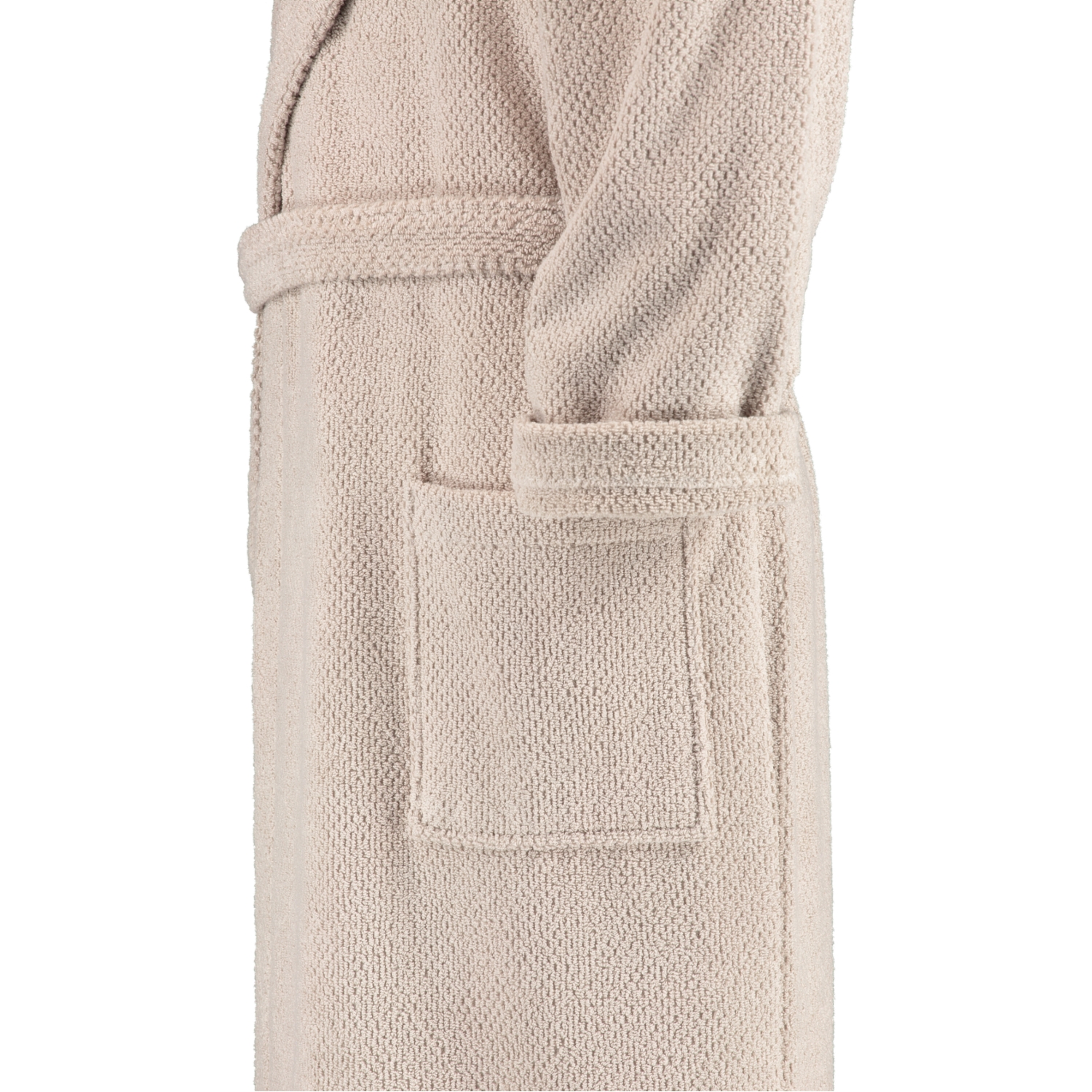 Rhomtuft RHOMTUFT Bademäntel unisex Kapuze Baronesse stone - 320