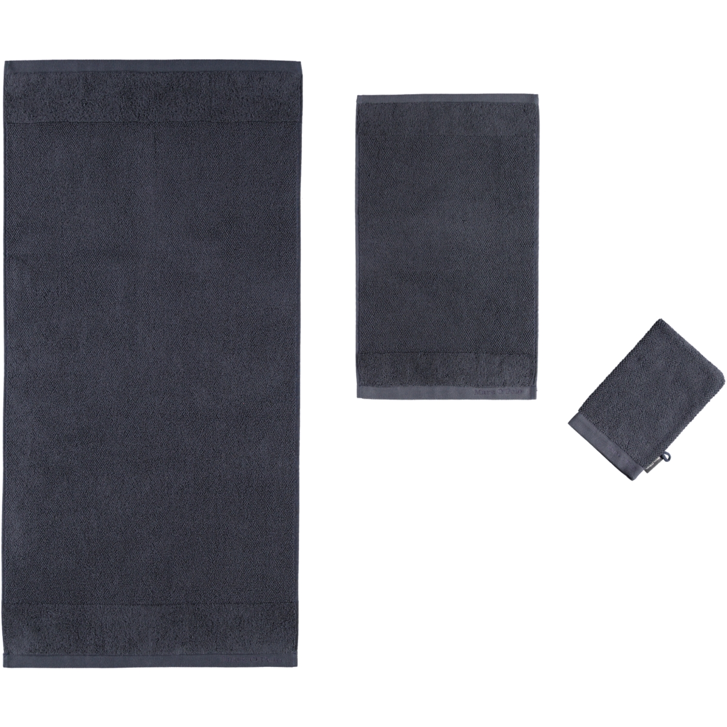 Marc O'Polo Handtücher Timeless uni marine