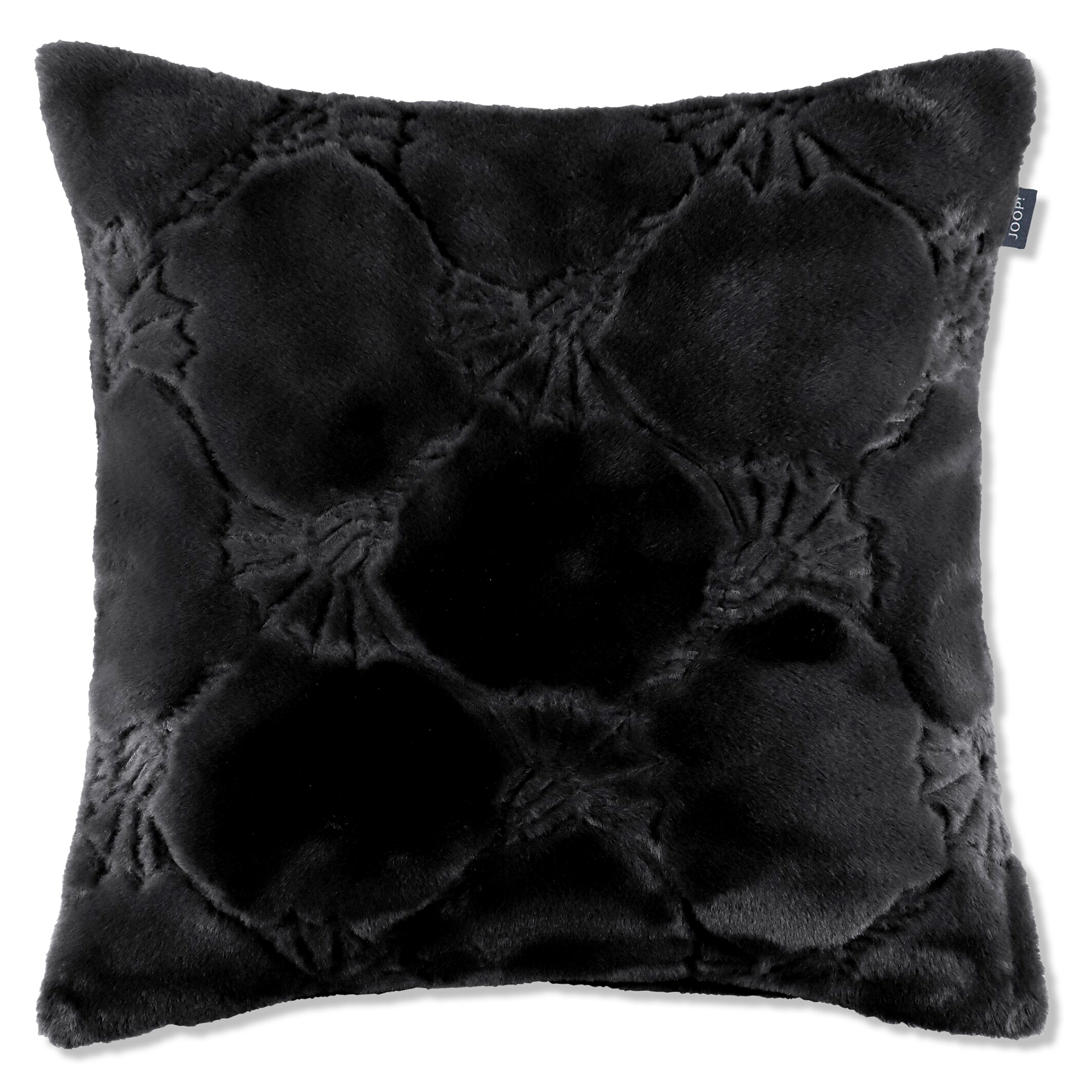 JOOP! Kissenhüllen Cozy Cornflower Schwarz - 002 - 50x50 cm