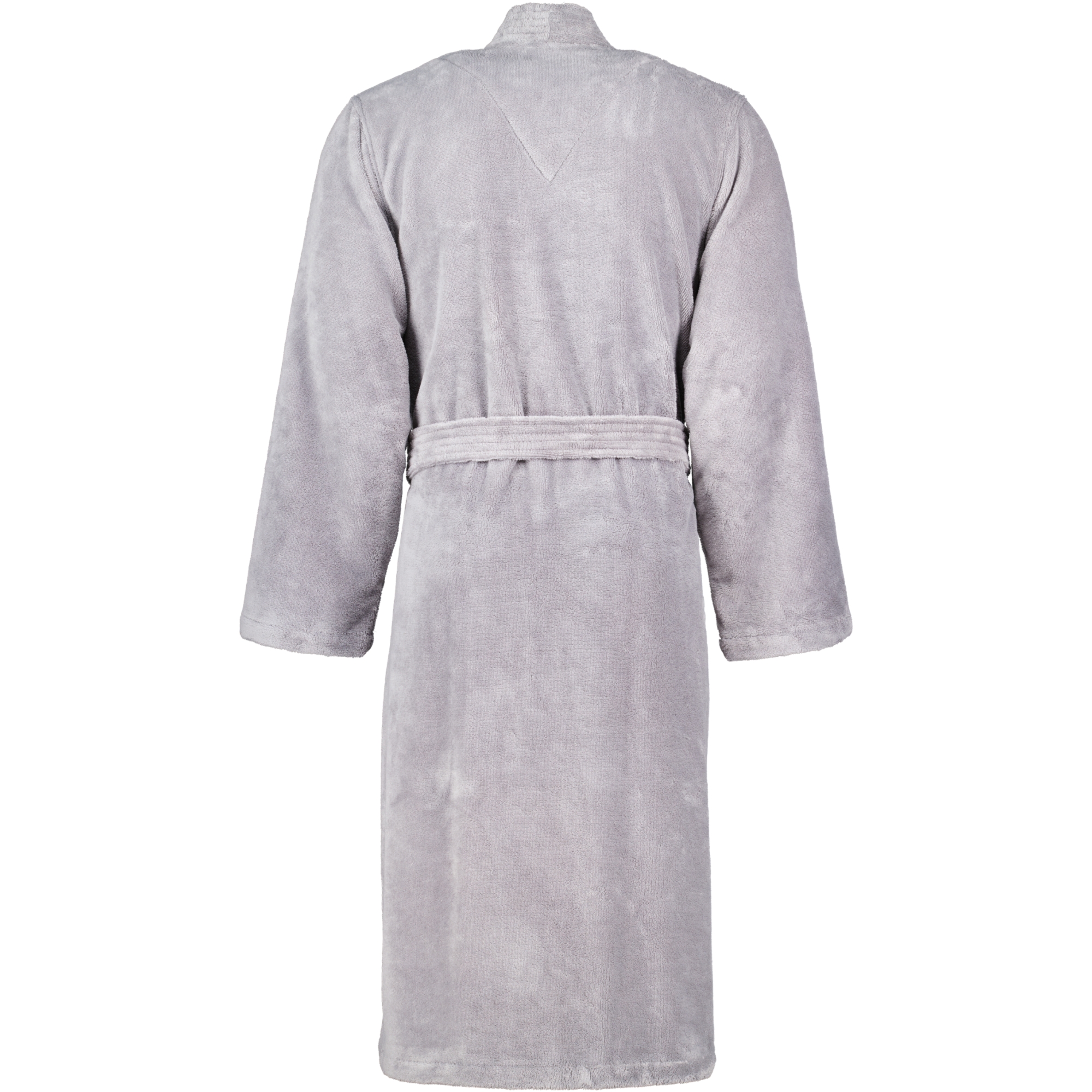 Cawö Home Herren Bademantel Kimono 800 - Farbe: graphit - 73 - L