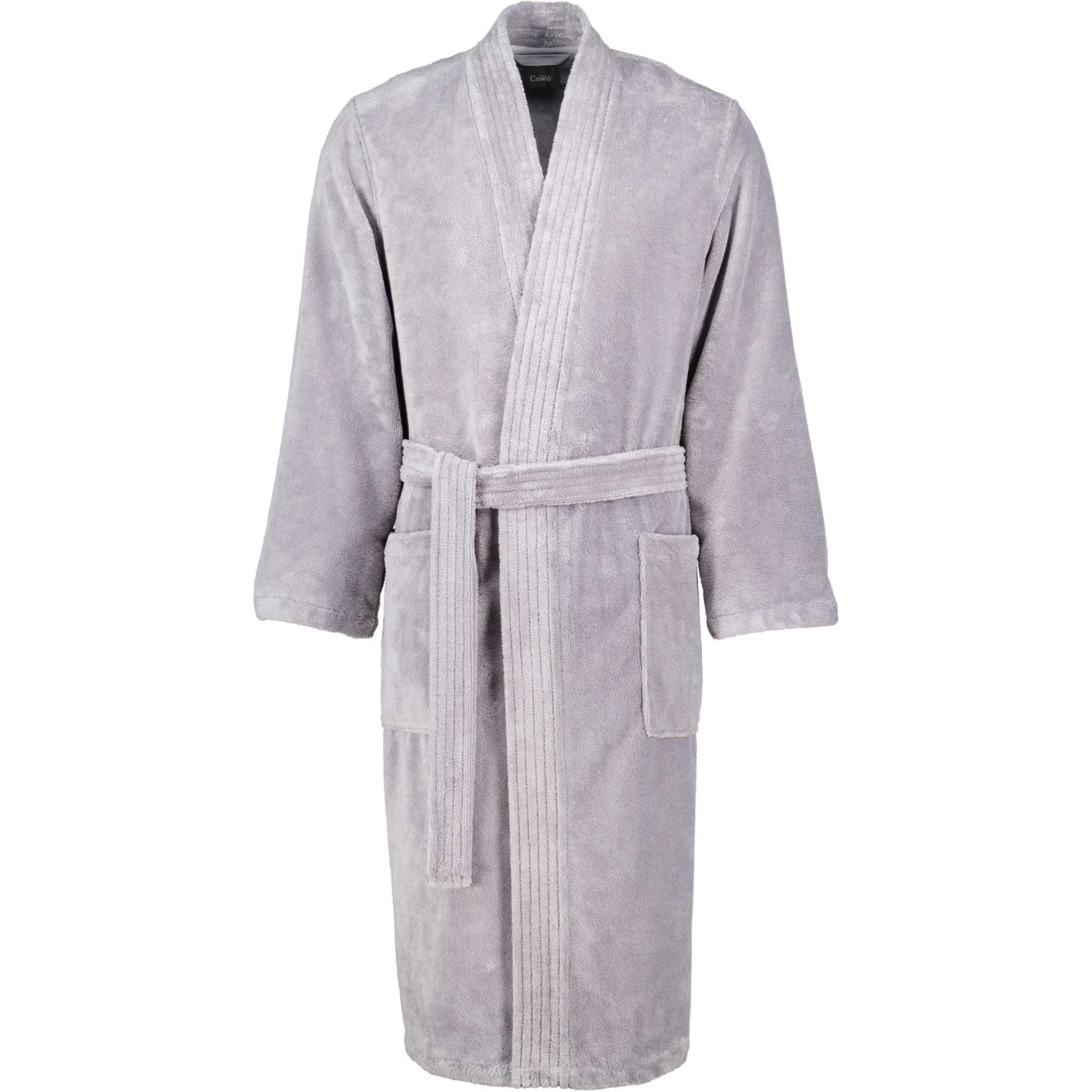 Cawö Home Bademäntel Herren Kimono 800 graphit - 73
