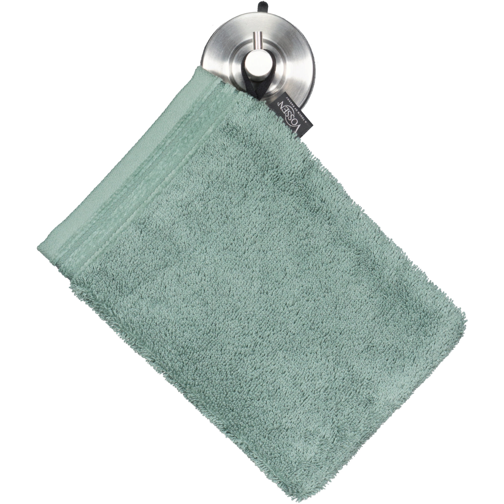 Vossen Handtücher Belief sage - 7520 - Waschhandschuh 16x22 cm