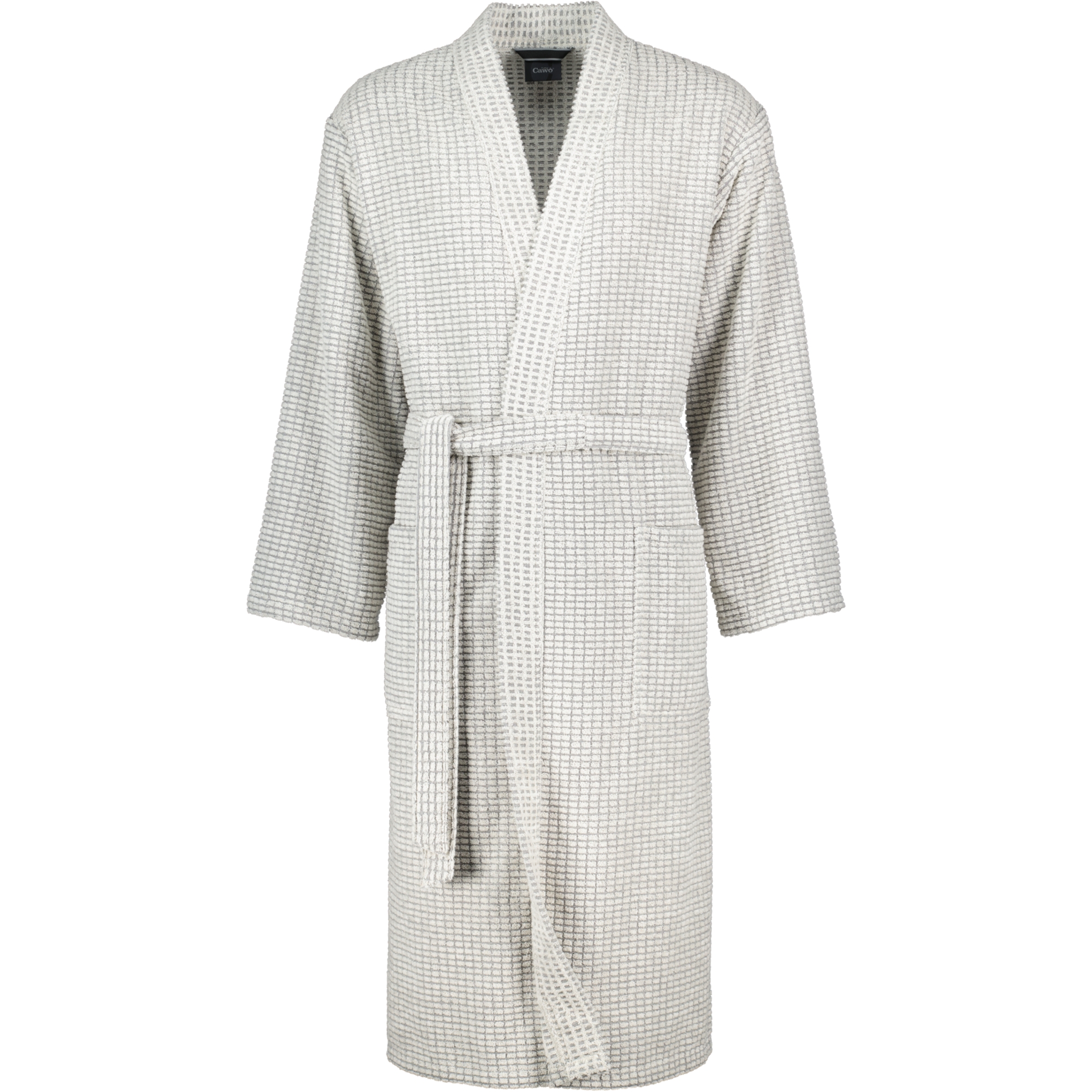 Cawö Bademäntel Herren Kimono Kimono 6536 natur-stein - 37