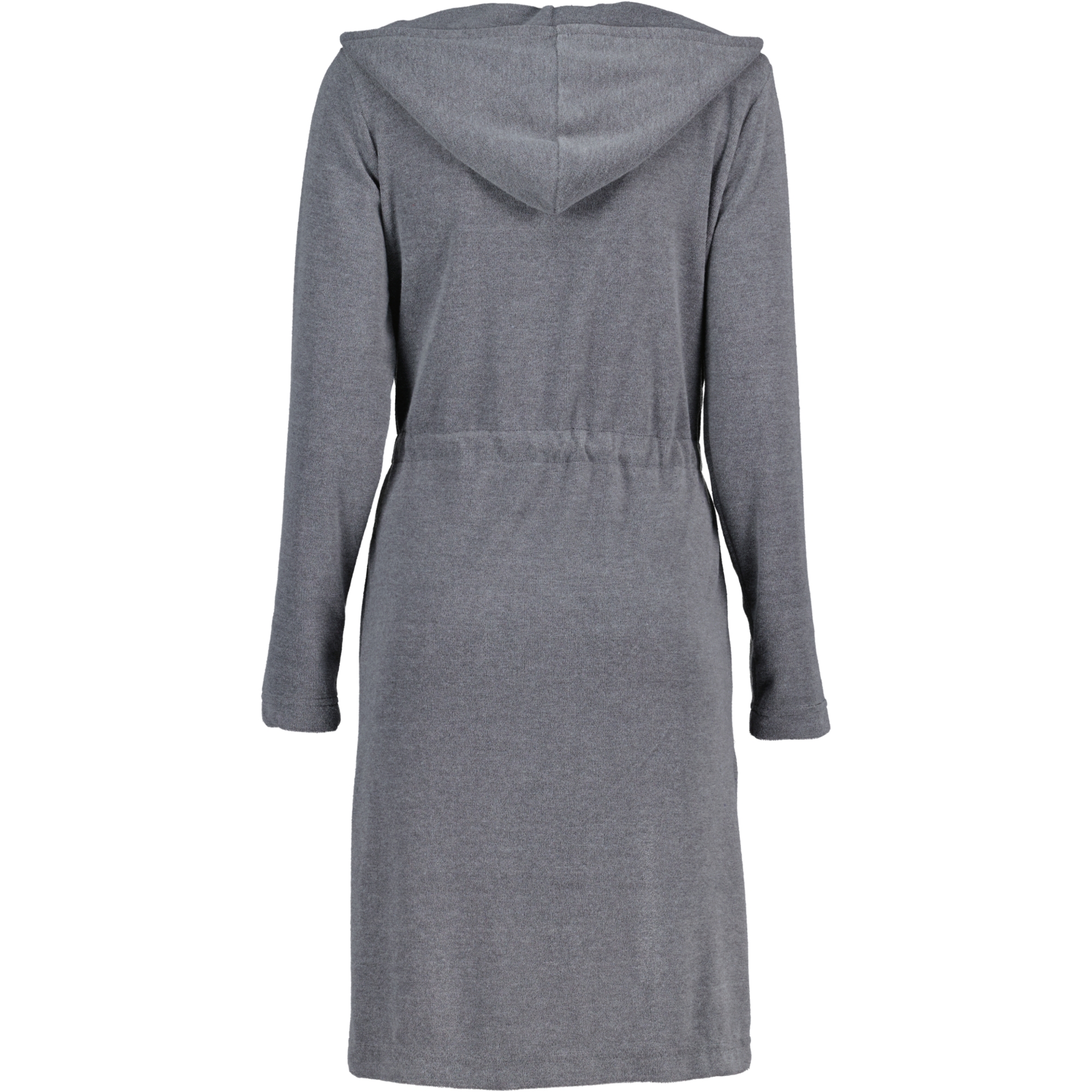 JOOP Active Damen Bademantel Kapuze kurz 1659 - Farbe: Anthrazit - 77 - M