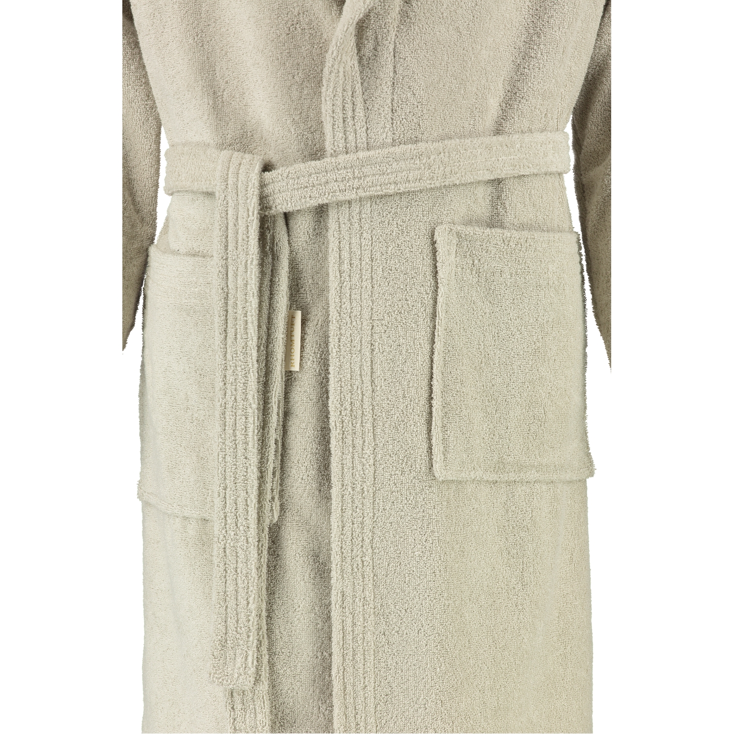 Rhomtuft RHOMTUFT Bademäntel unisex Schalkragen Sir & Lady stone - 320
