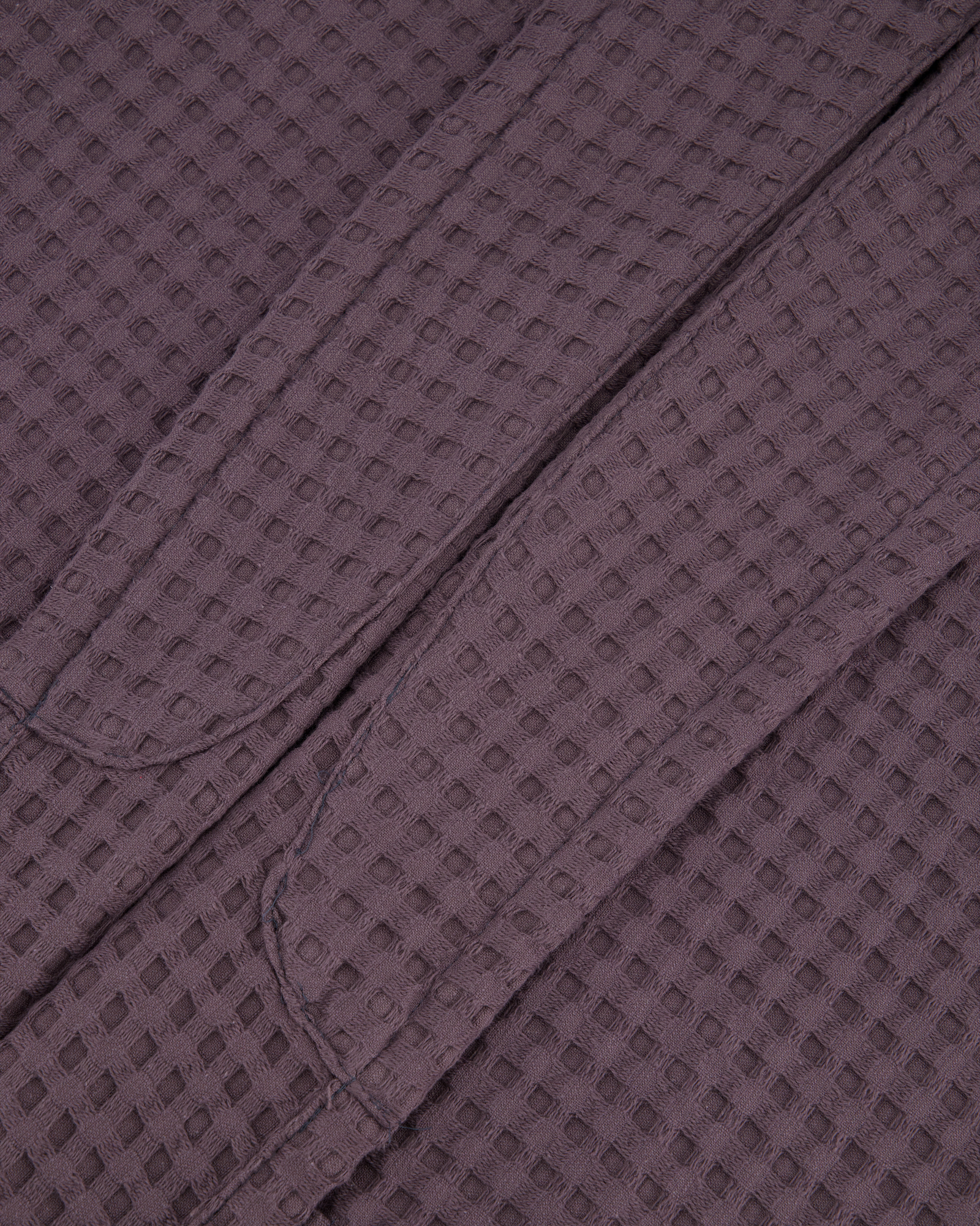 Möve Bademäntel unisex Kapuze Piquée graphite - 842