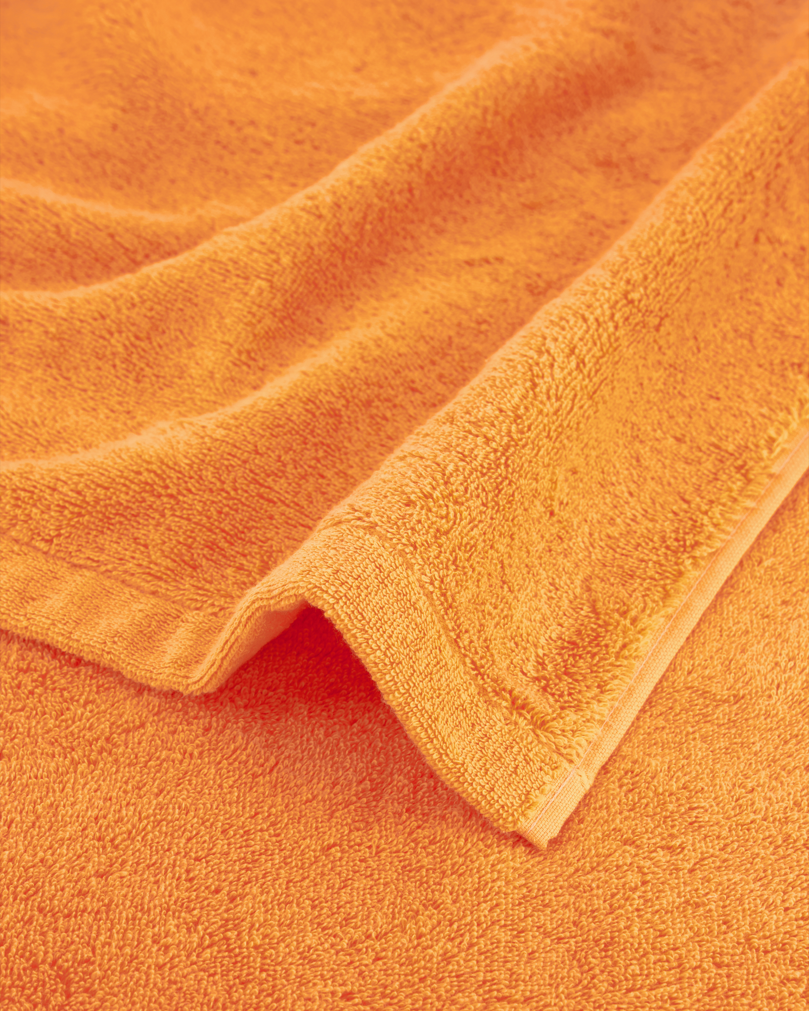 Cawö Handtücher Life Style Uni 7007 mandarine - 316 - Handtuch 50x100 cm