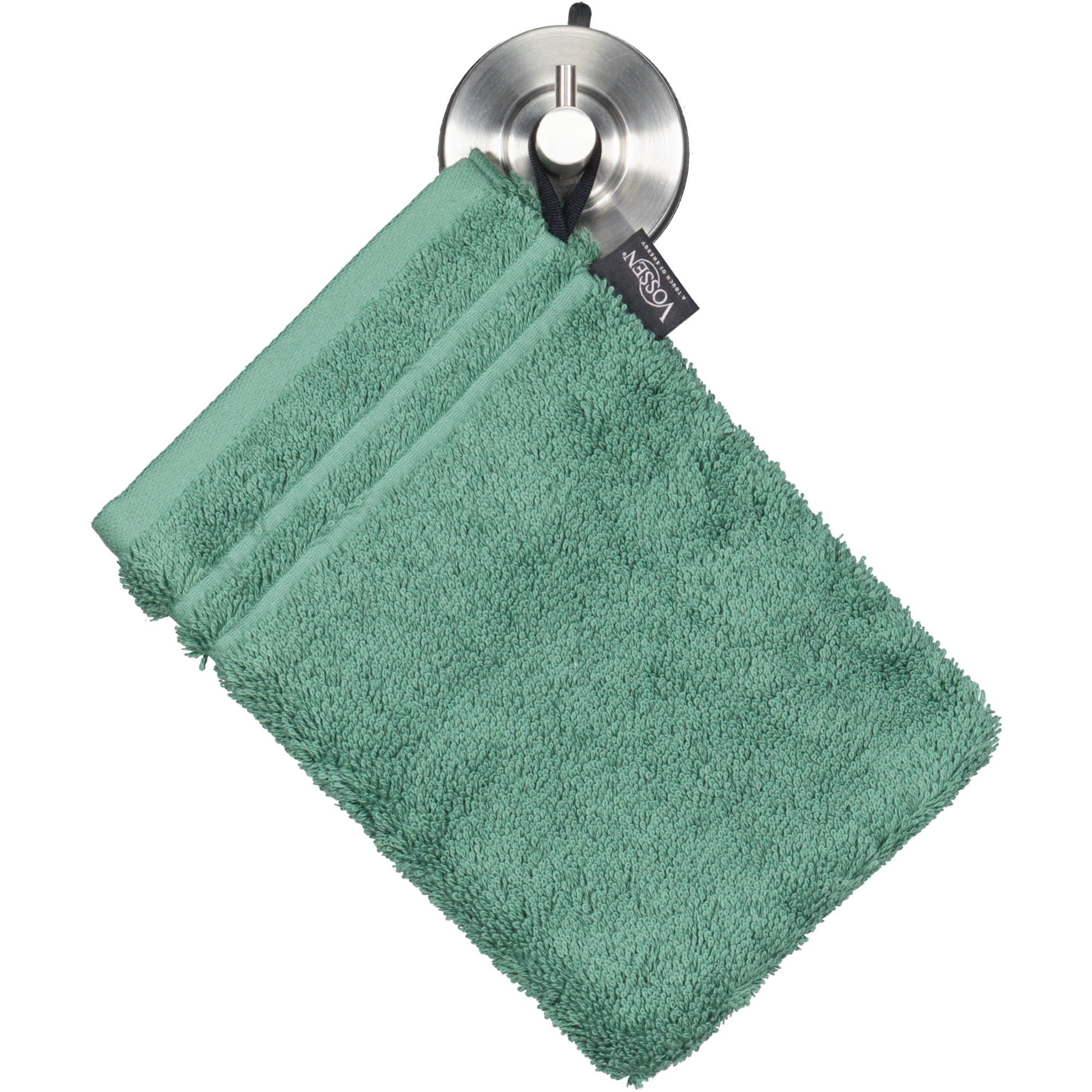 Vossen Vienna Style Supersoft - Farbe: evergreen - 5525 - Waschhandschuh 16x22 cm