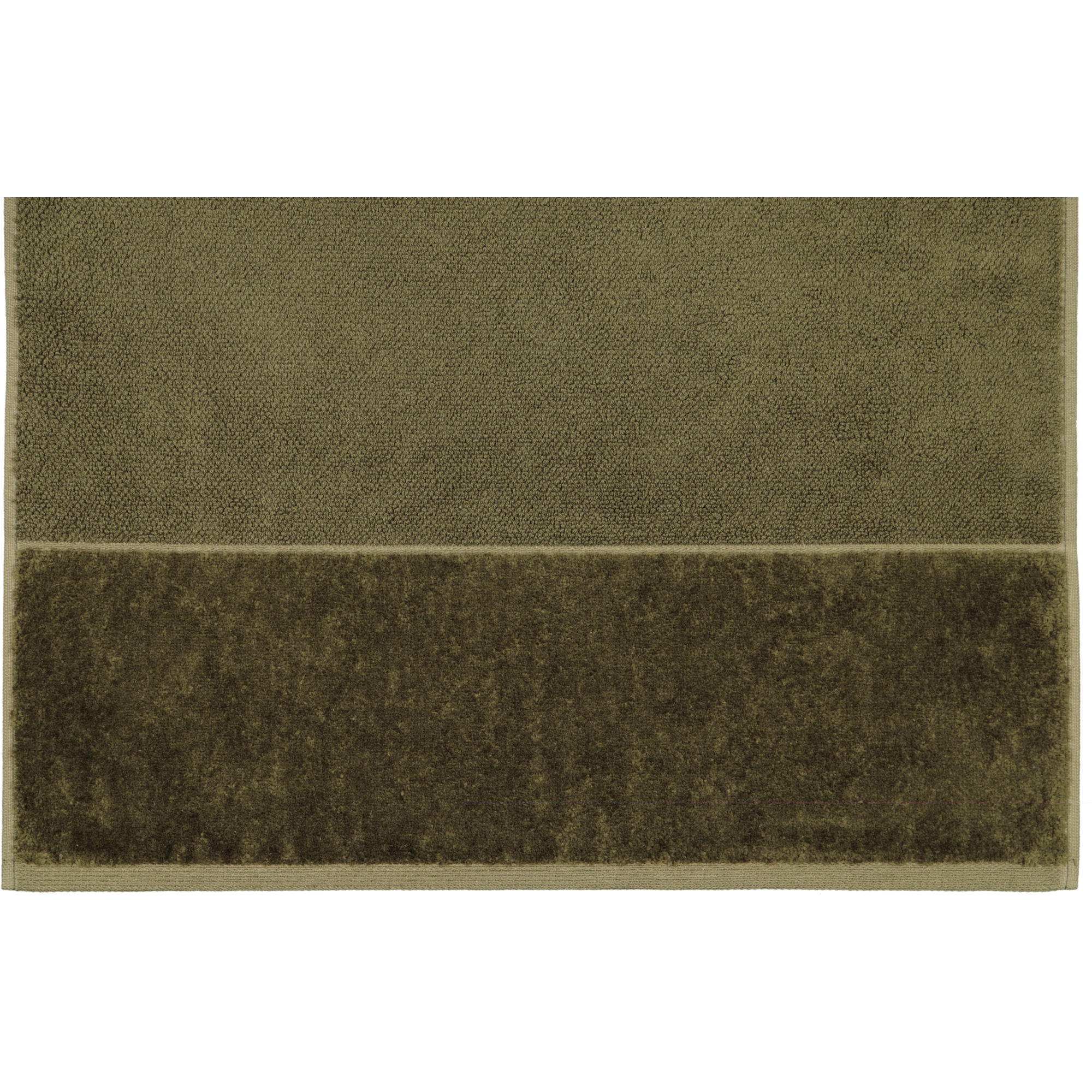 Möve Handtücher Bamboo luxe olive - 670 - Seiflappen 30x30 cm