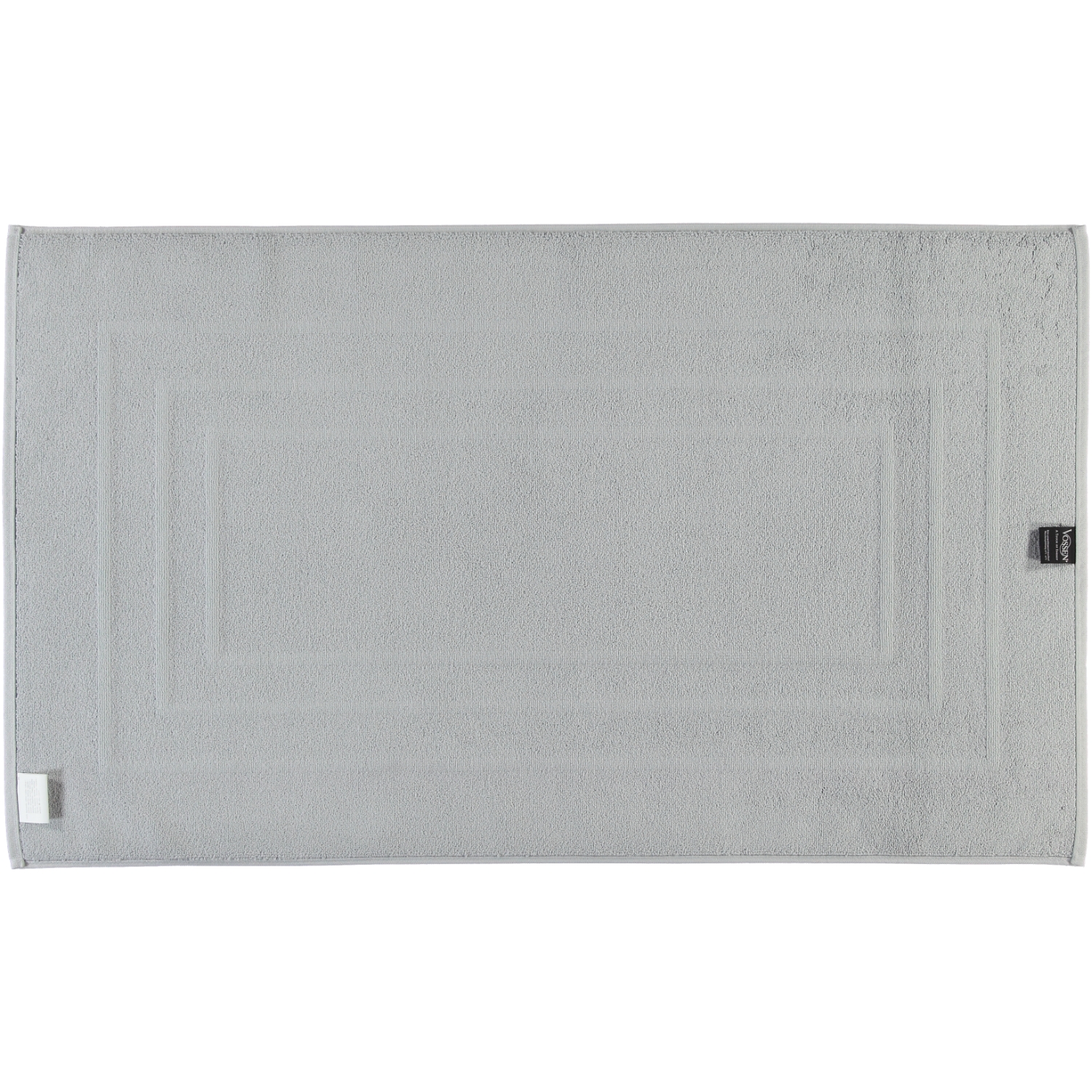 Vossen Badematten Feeling light grey - 7210 - 67x120 cm