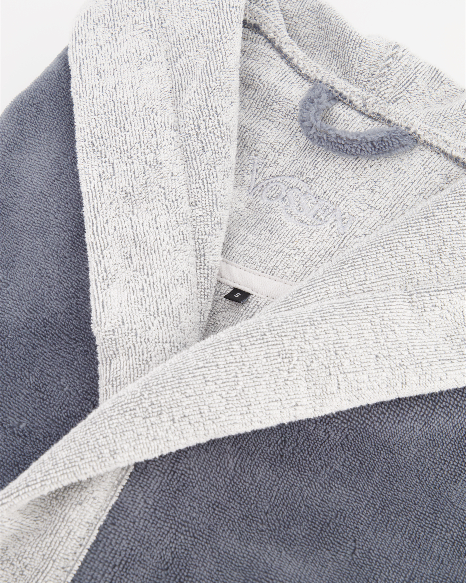 Vossen Bademantel unisex Poppy  - Farbe: flanell - 012 (161913) - S