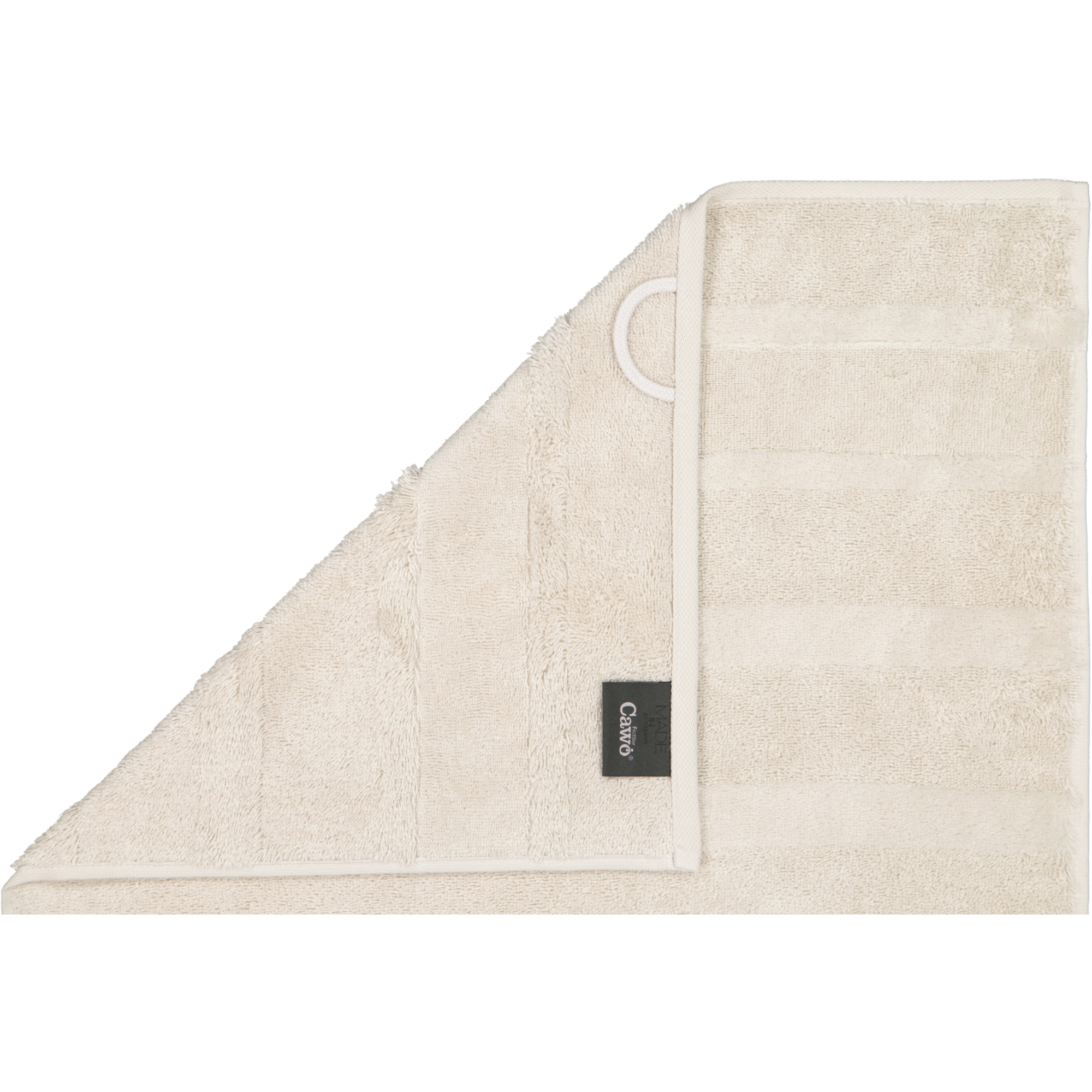Cawö - Noblesse2 1002 - Farbe: travertin - 366 - Gästetuch 30x50 cm