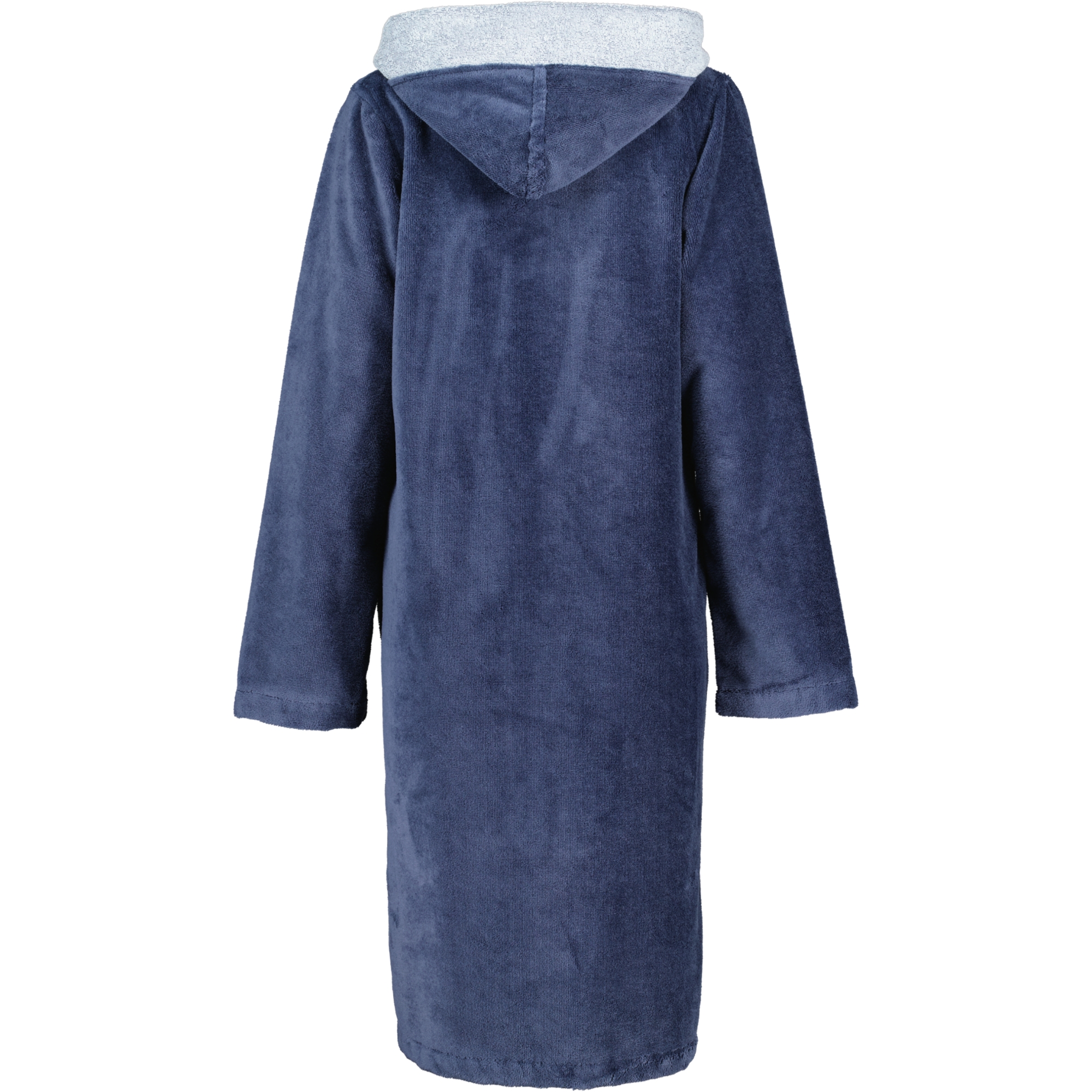 Cawö Home Bademäntel Damen Kurzmantel mit Kapuze Kapuze 841 sea - 10