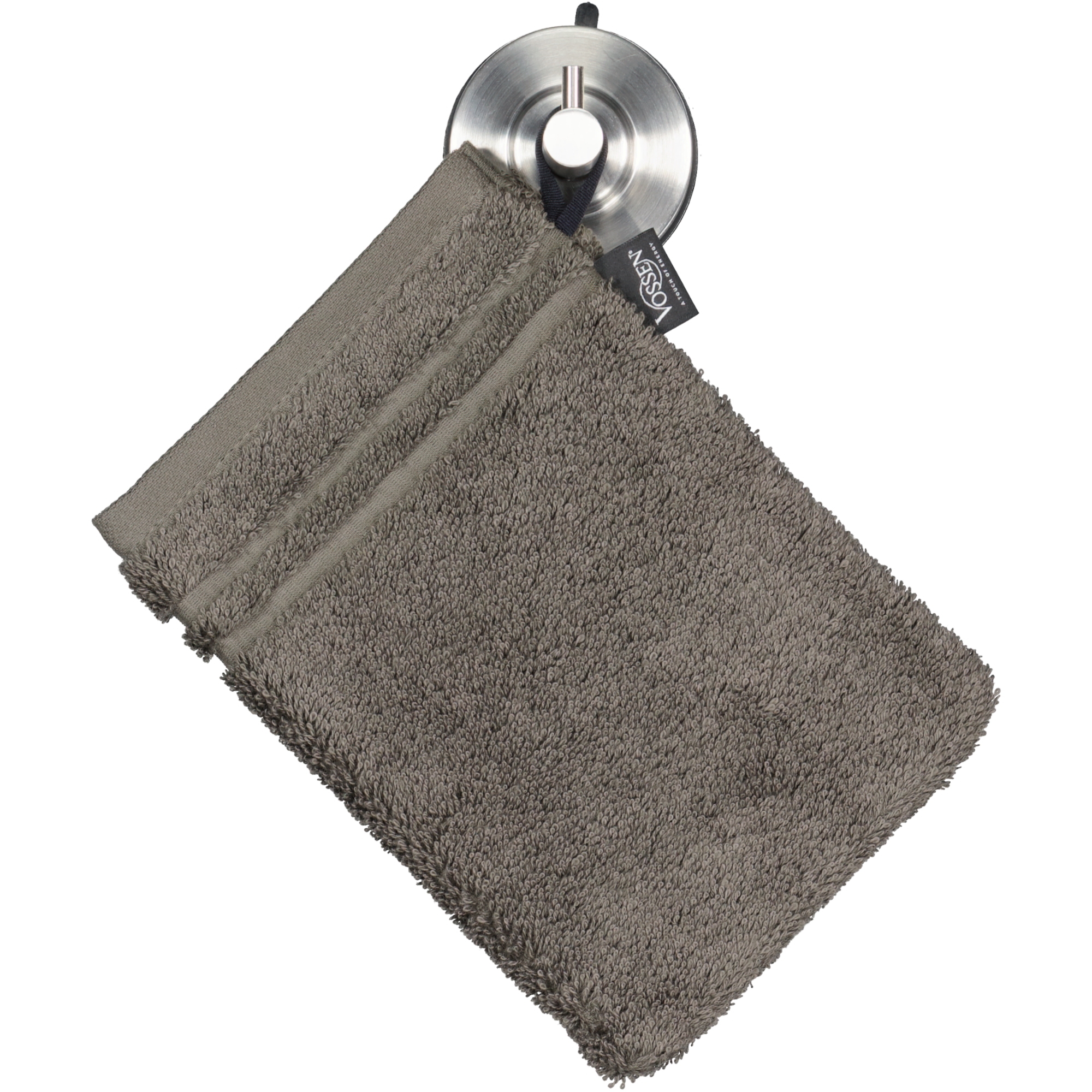 Vossen Handtücher Vienna Style Supersoft slate grey - 7420 - Waschhandschuh 16x22 cm