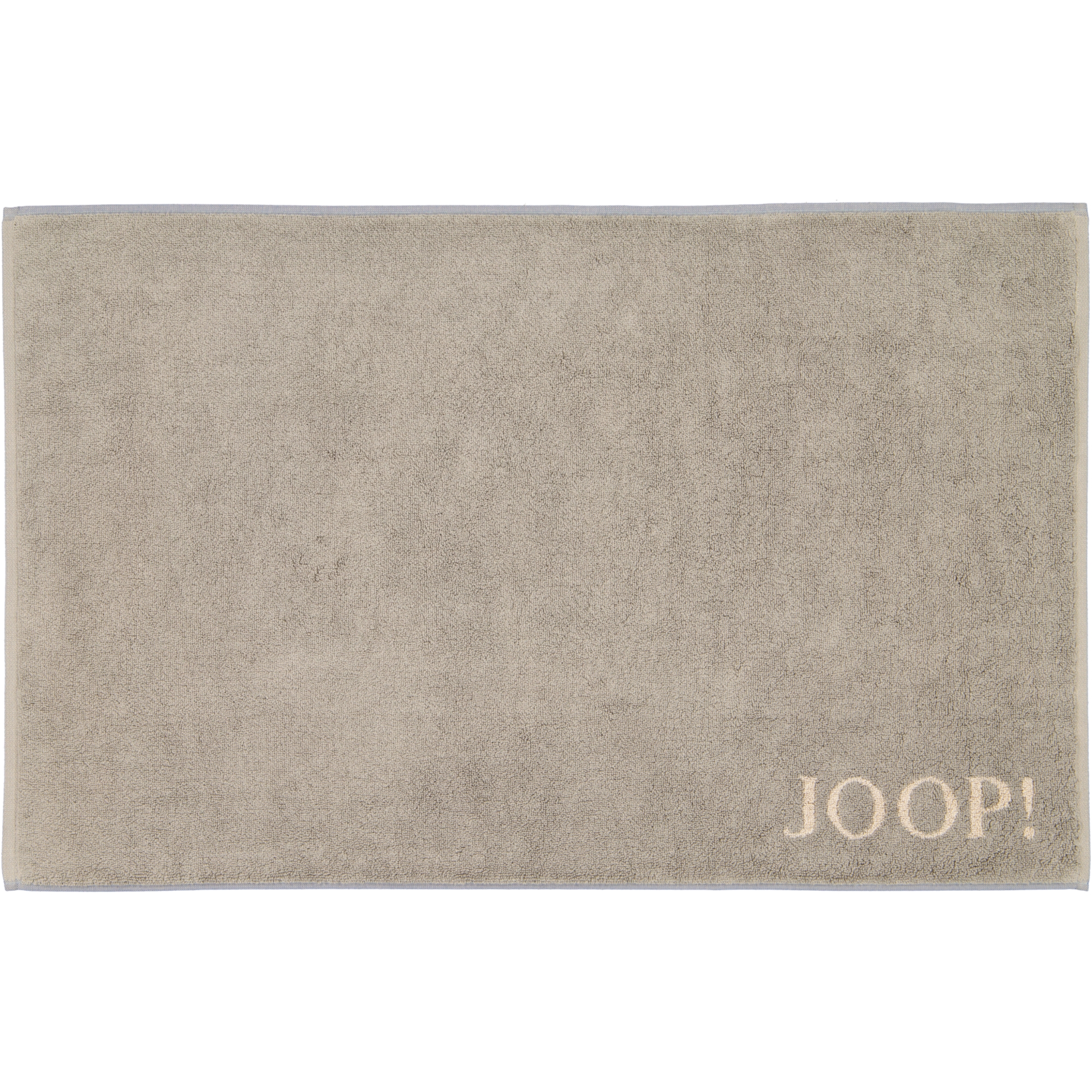 JOOP! Classic - Doubleface Badematte 1600 - 50x80 cm - Farbe: Graphit/Sand - 70