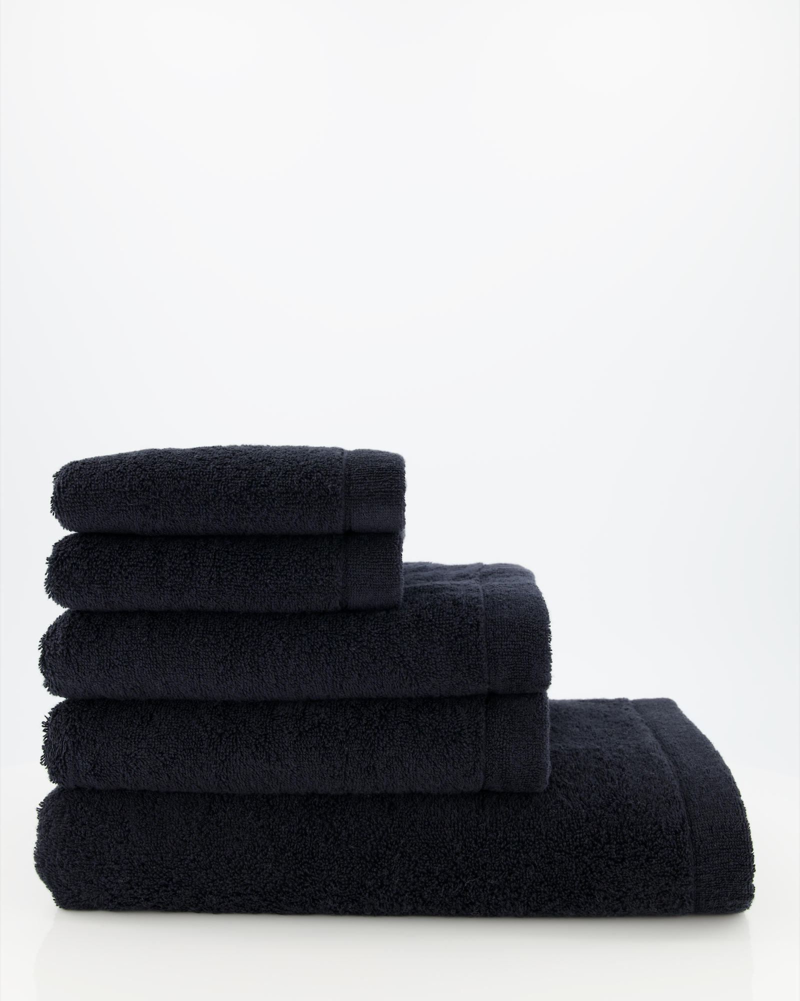 Cawö Handtücher Life Style Uni 7007 schwarz - 906 - Handtuch 50x100 cm