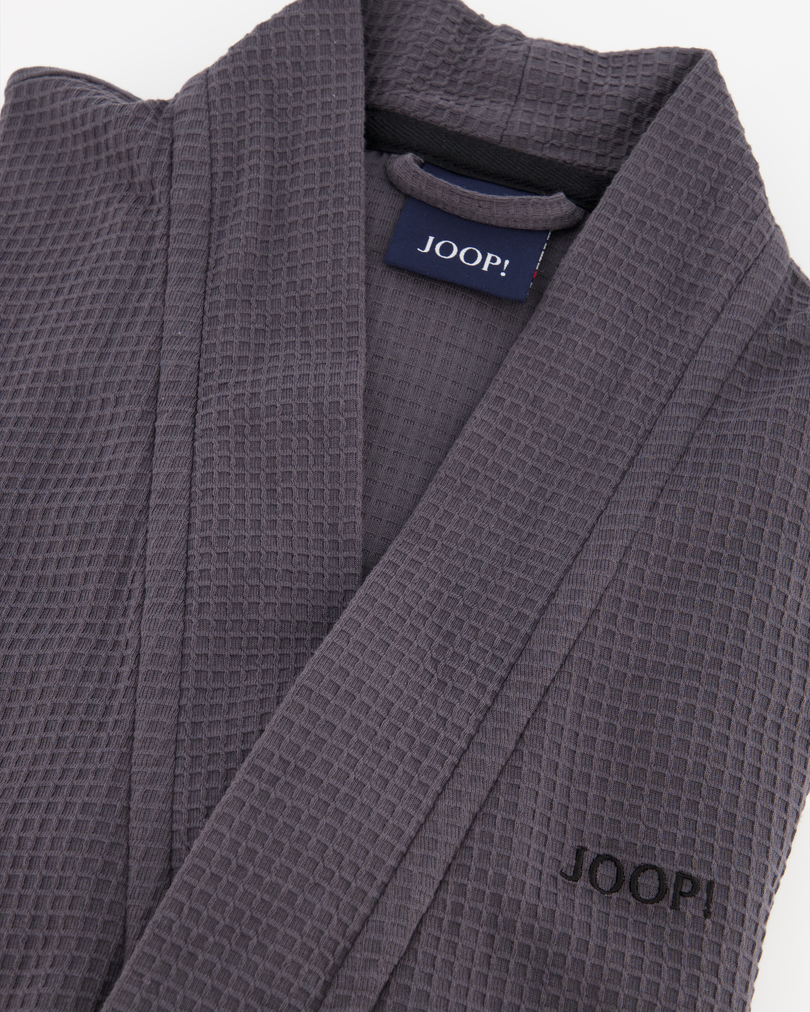 JOOP! Bademäntel Herren Kimono Pique 1656 anthrazit - 767