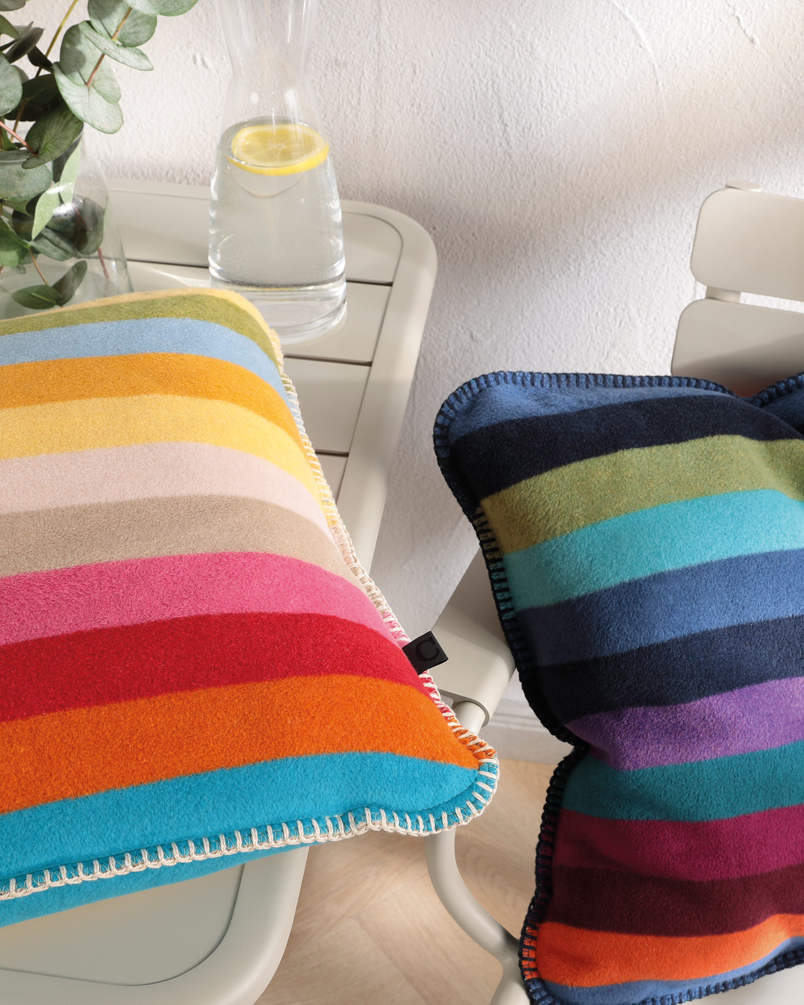 Cawö - Life Style Karo 7047 - Farbe: 84 - multicolor - Gästetuch 30x50 cm