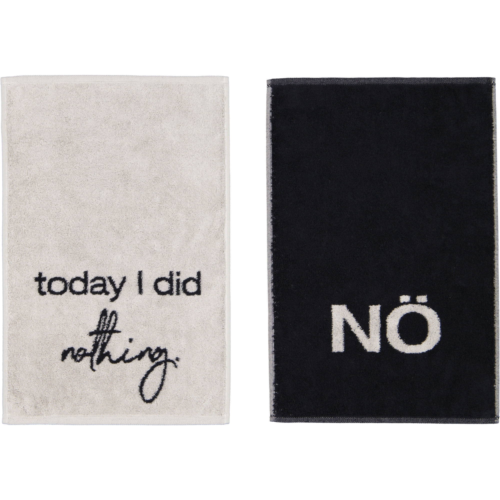 Cawö Gästetücher Postcard Towels Edition 100 NÖ - 03 - Gästetuch 30x50 cm