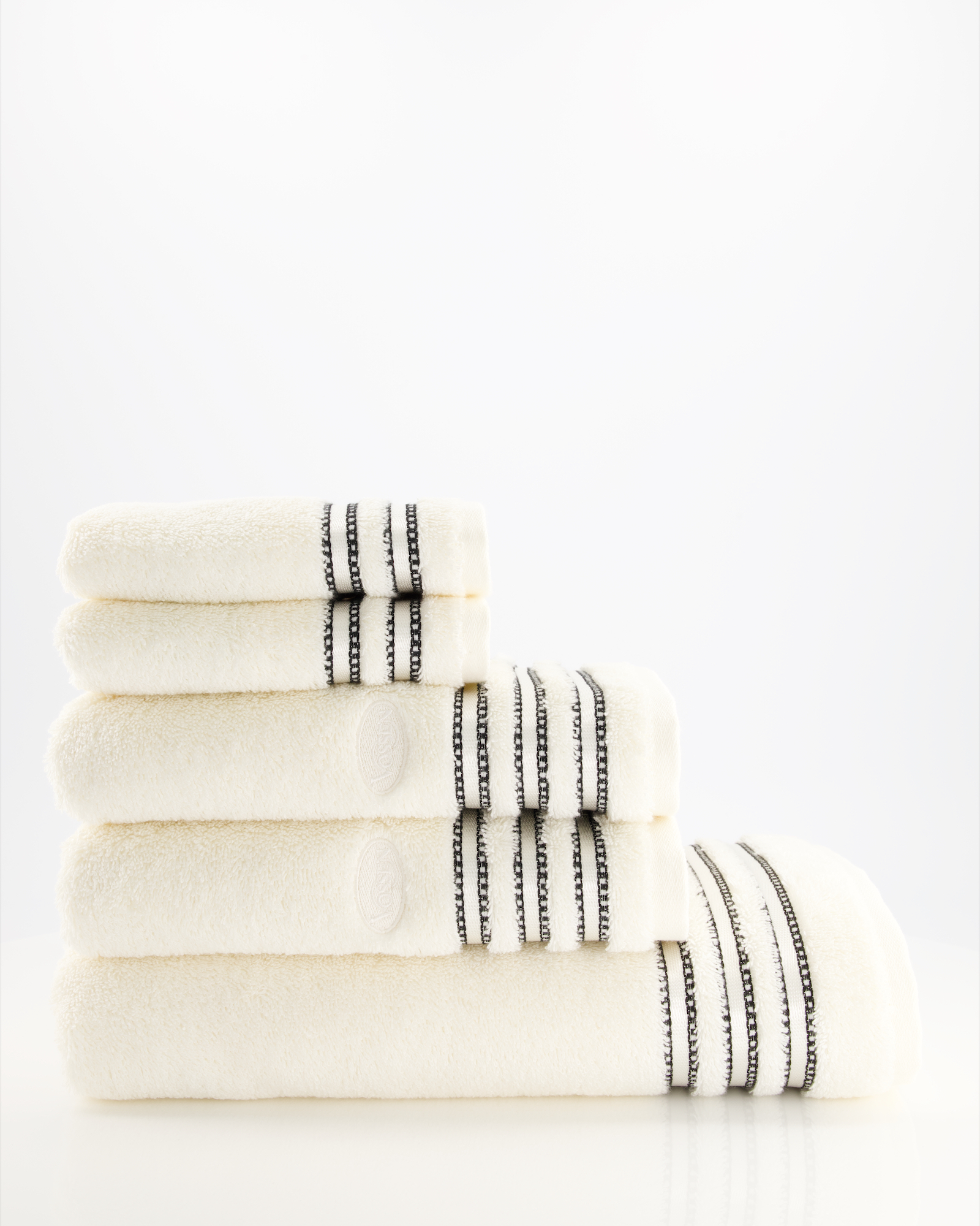 Vossen Handtücher Cult de Luxe ivory - 1030 - Gästetuch 30x50 cm