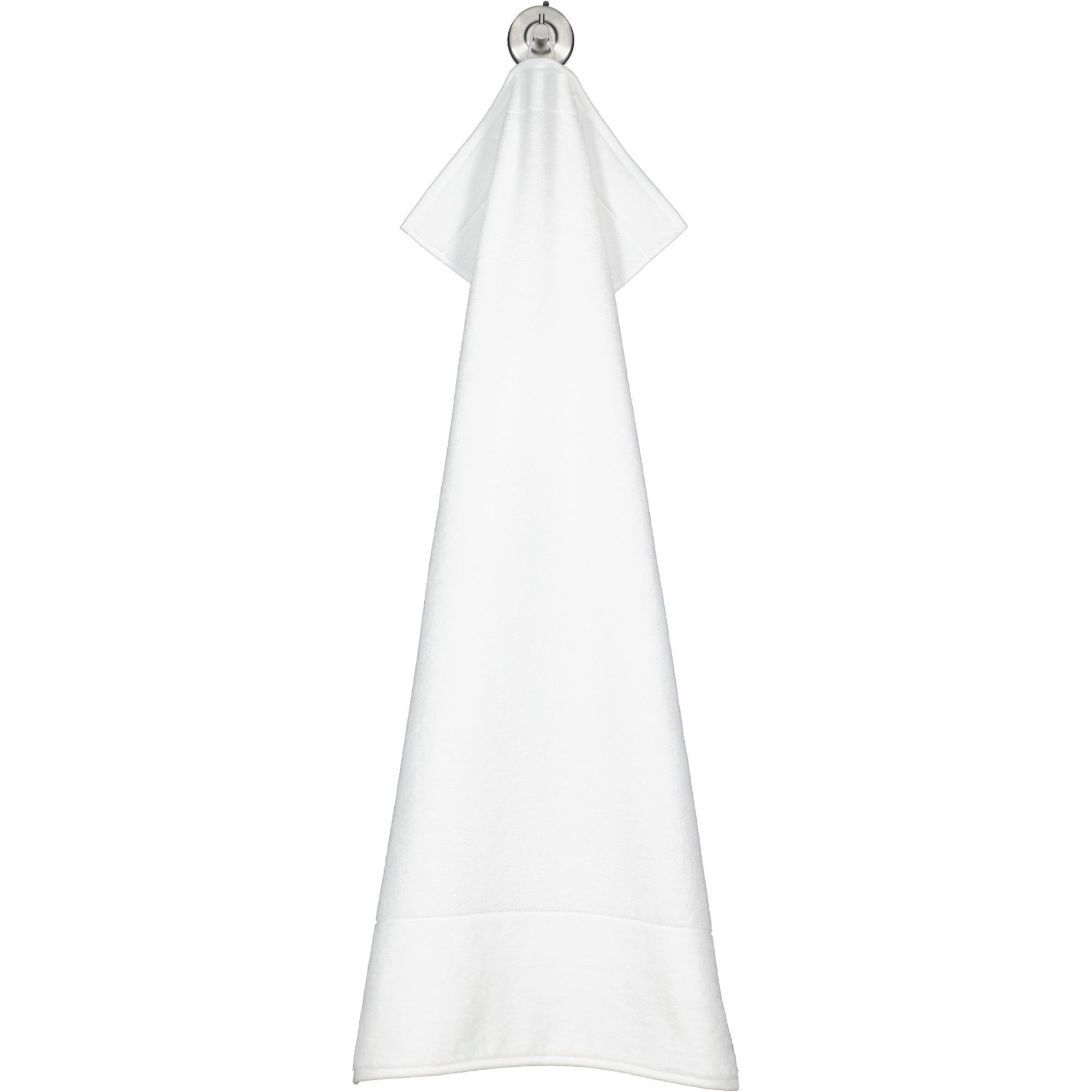 Möve Bamboo Luxe - Farbe: snow - 001 (1-1104/5244) - Handtuch 50x100 cm