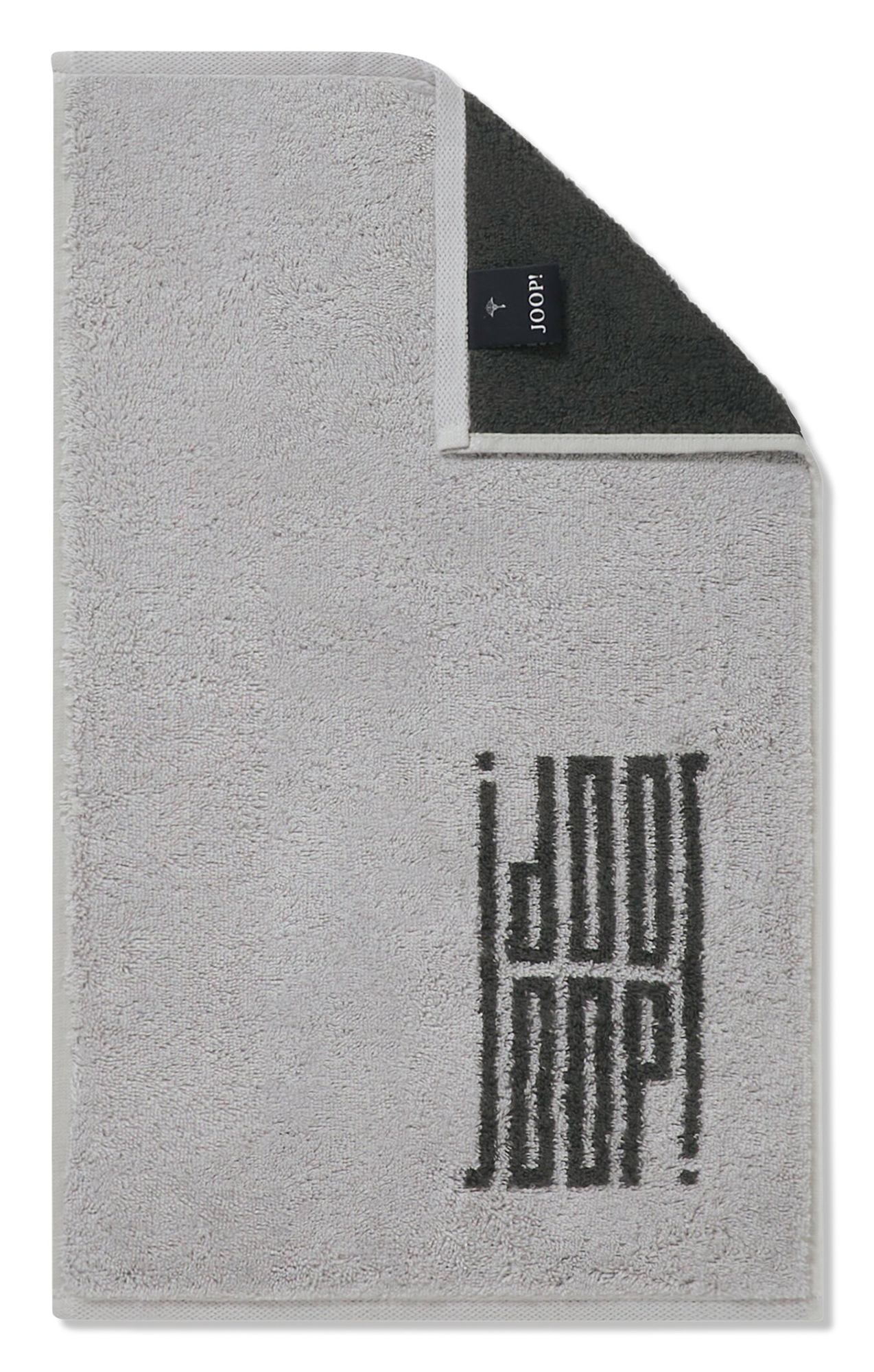JOOP! Handtücher Bars Doubleface 1724 Platin - 77 - Gästetuch 30x50 cm