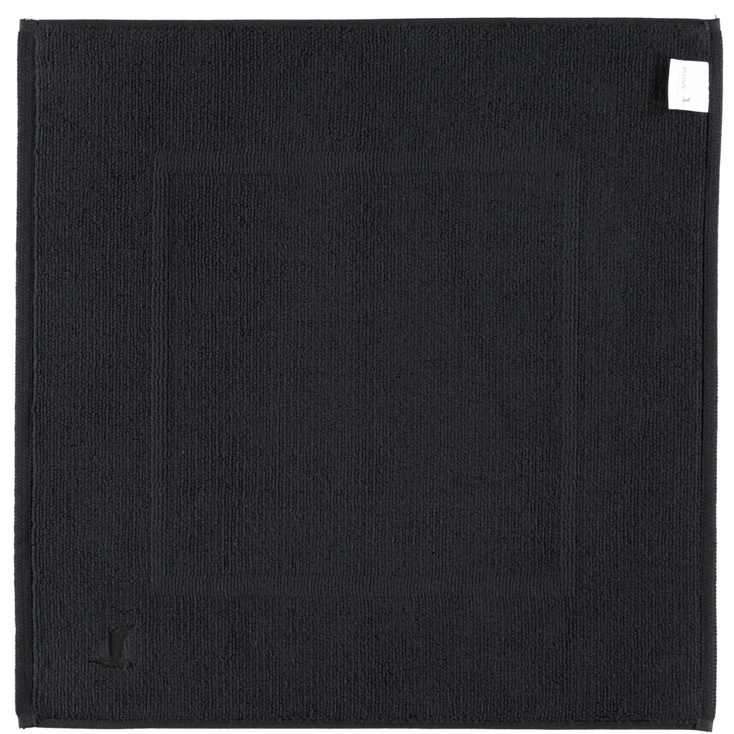 Möve - Badteppich Superwuschel - Farbe: black - 199 (1-0300/8126) - 60x60 cm