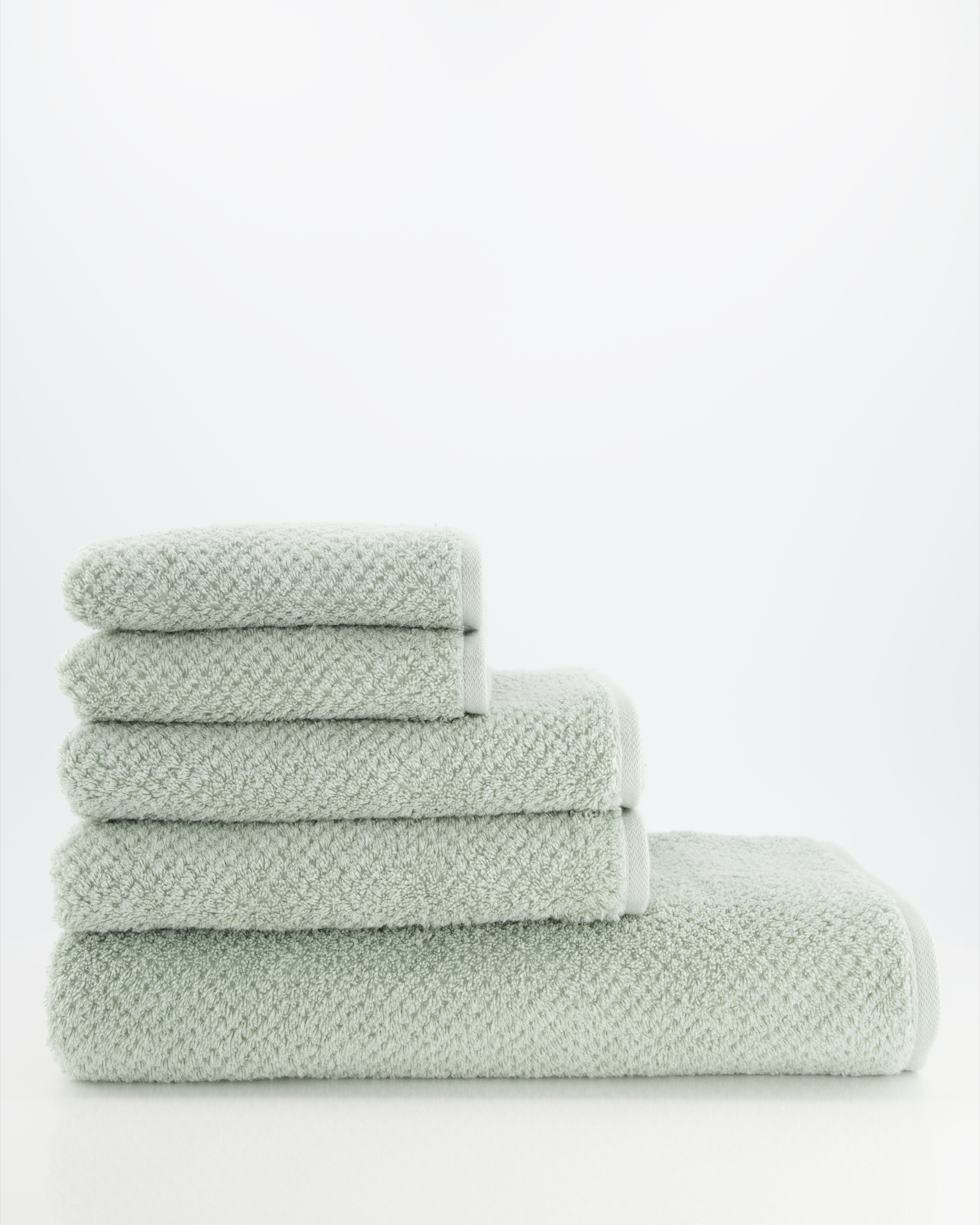 Cawö Handtücher Pure 6500 eukalyptus - 450